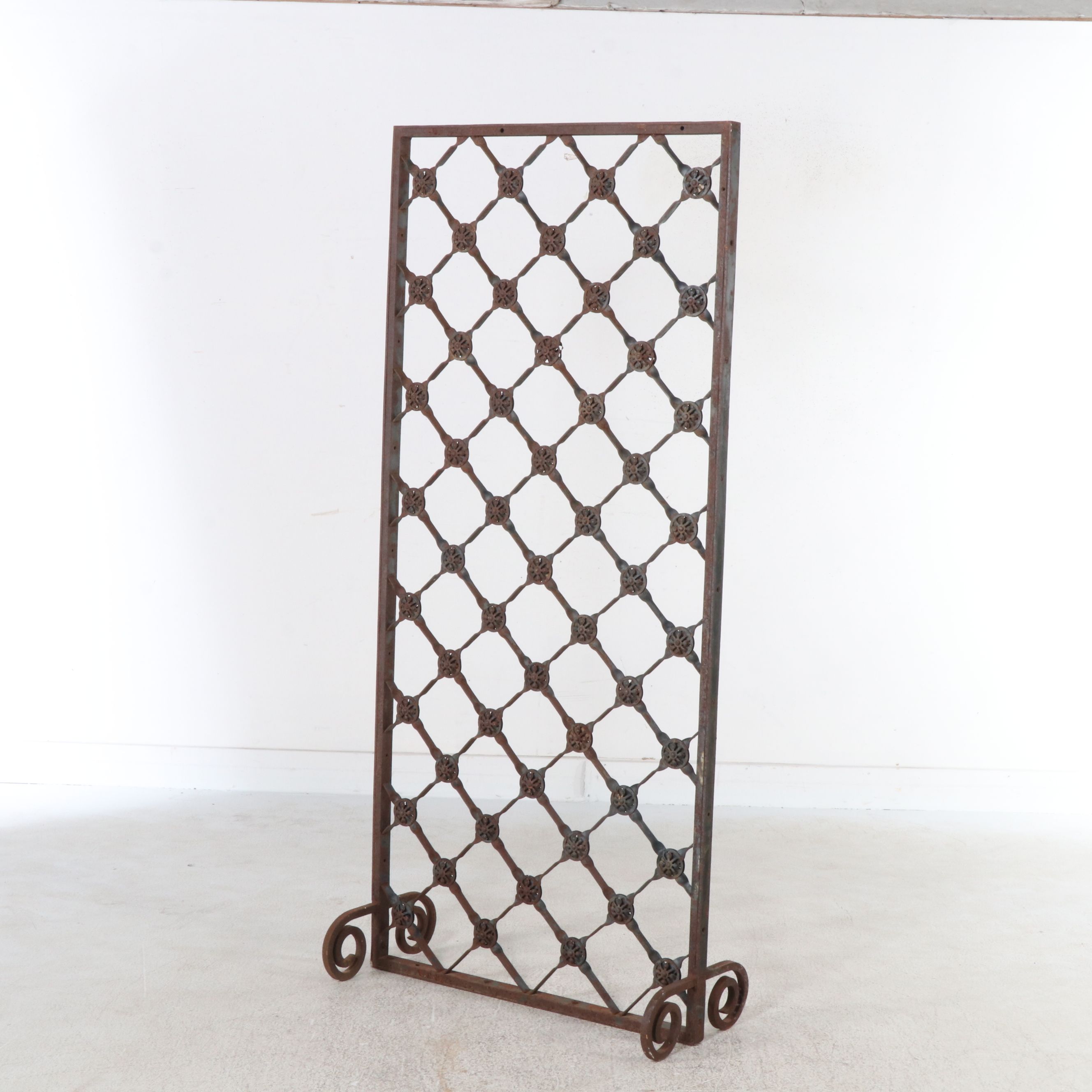 Wrought Iron Room Divider