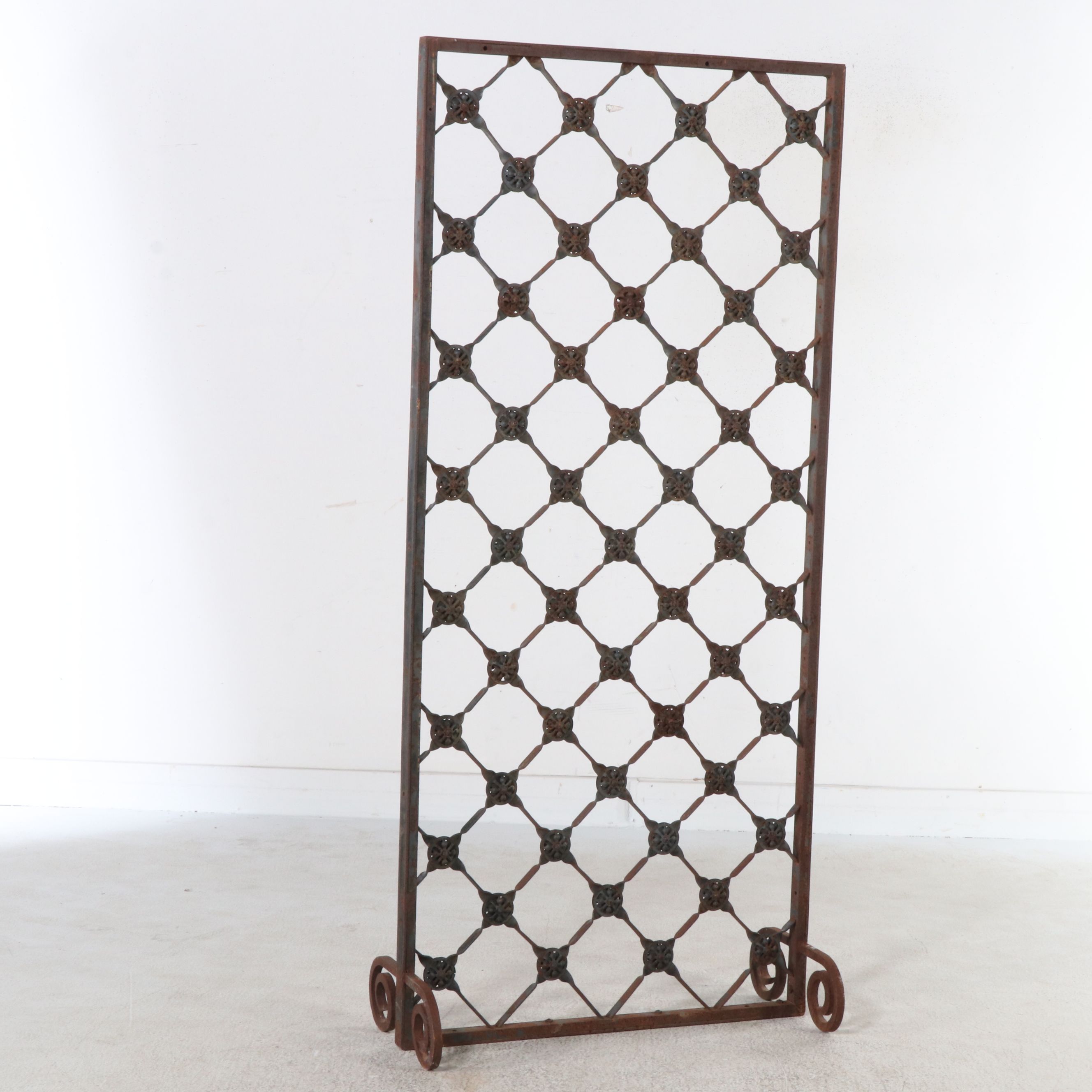 Wrought Iron Room Divider