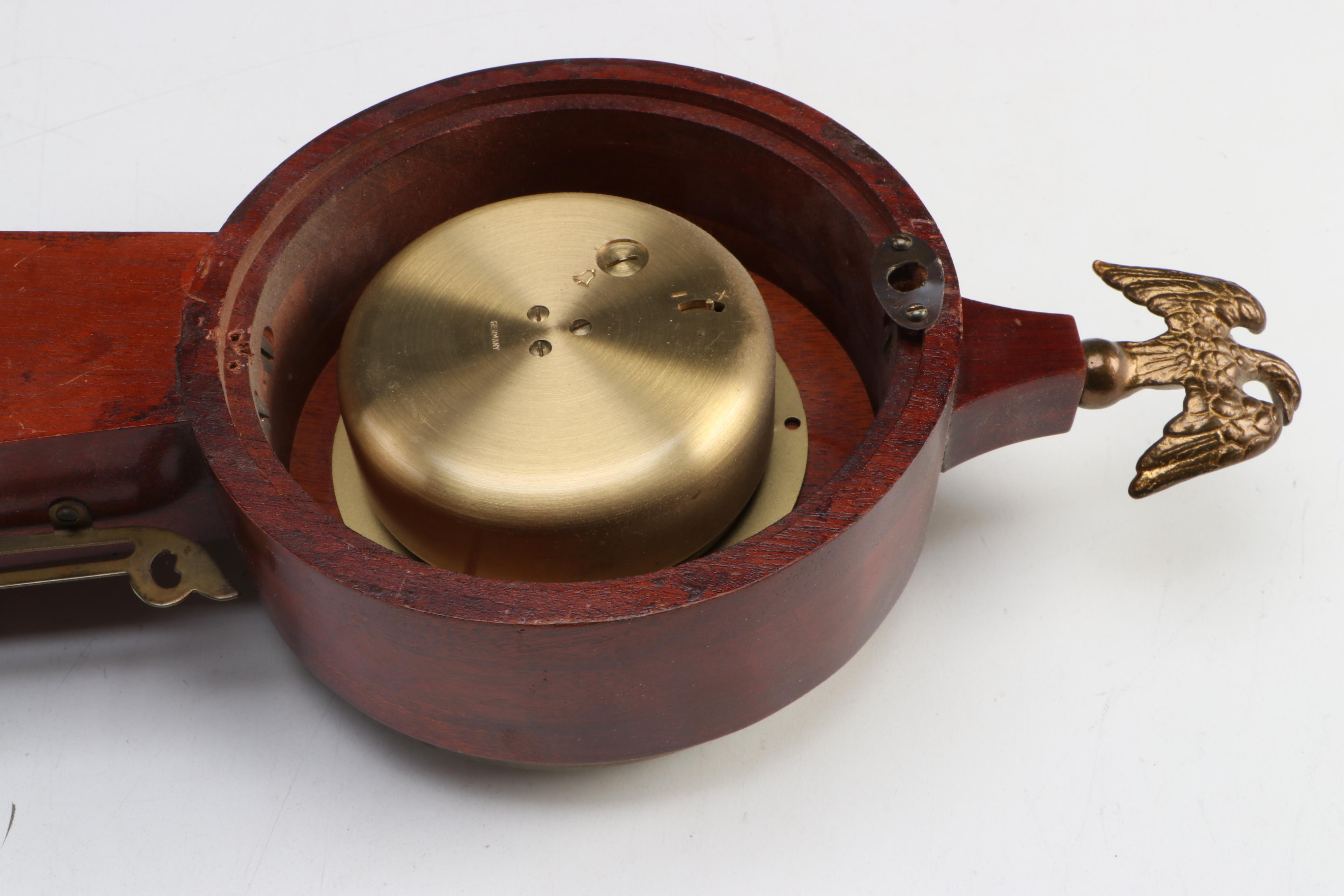 Daneker Federal Style Wooden Banjo Clock, 20th Century