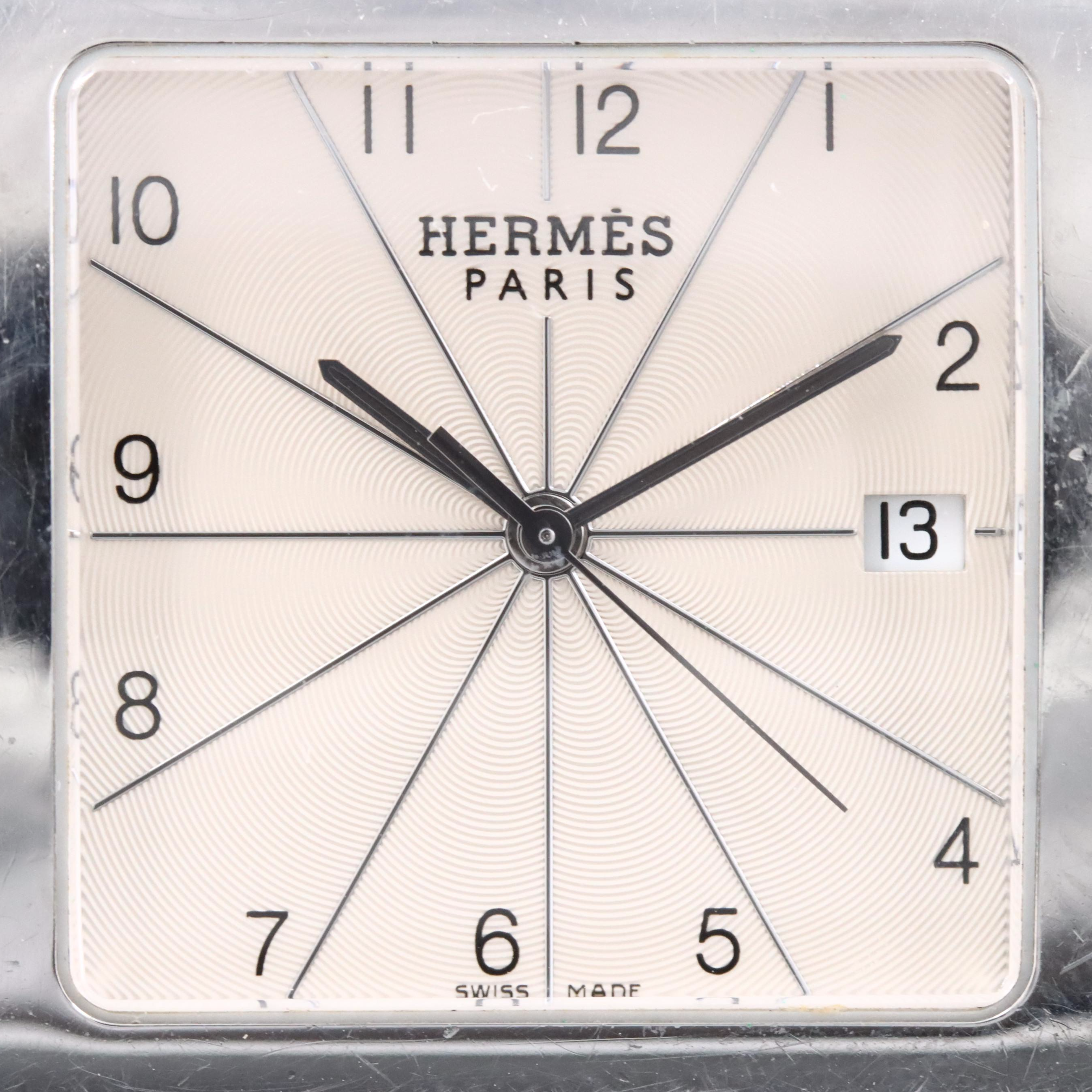 Hermès Heure H Swiss Stainless Steel Watch # HH1-810