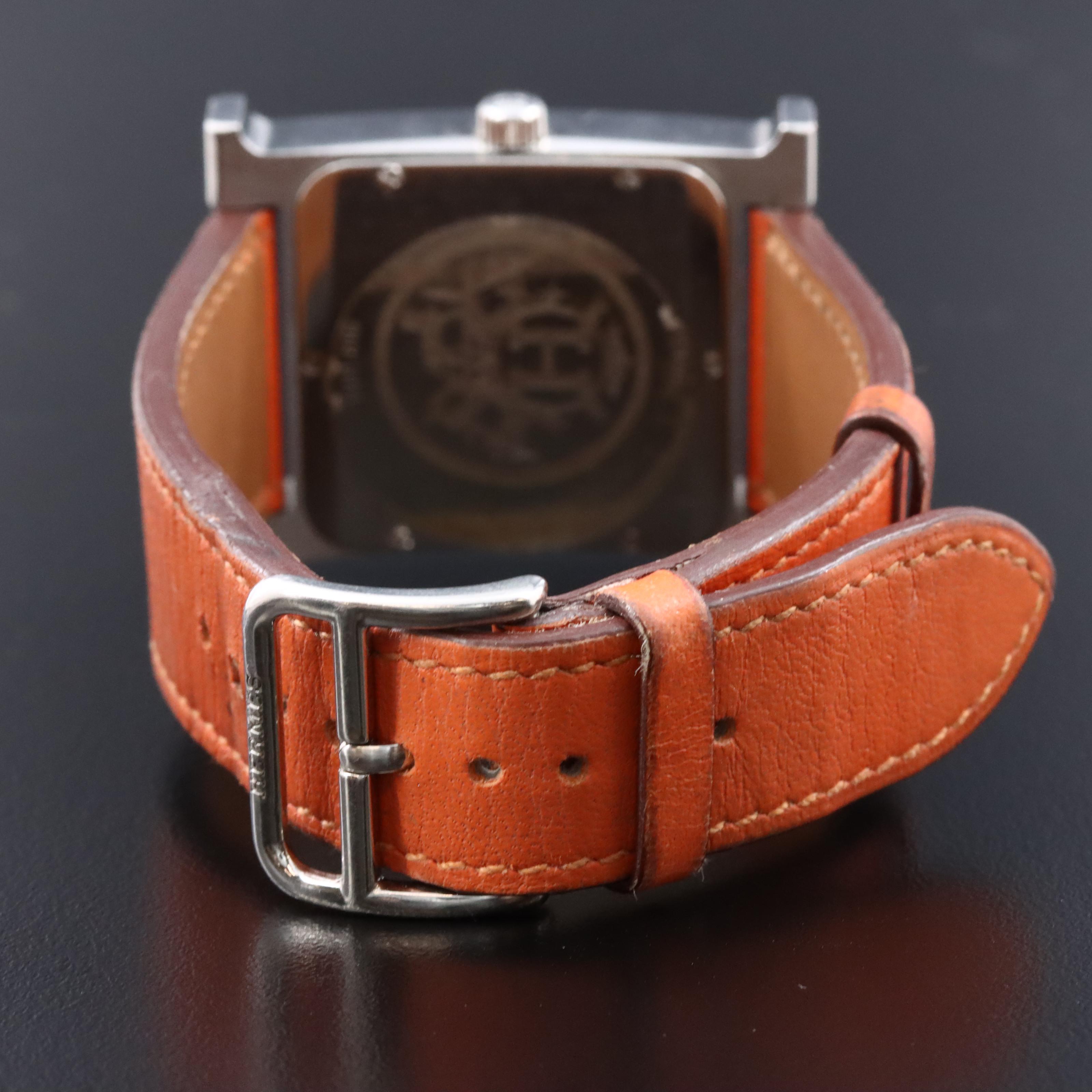 Hermès Heure H Swiss Stainless Steel Watch # HH1-810