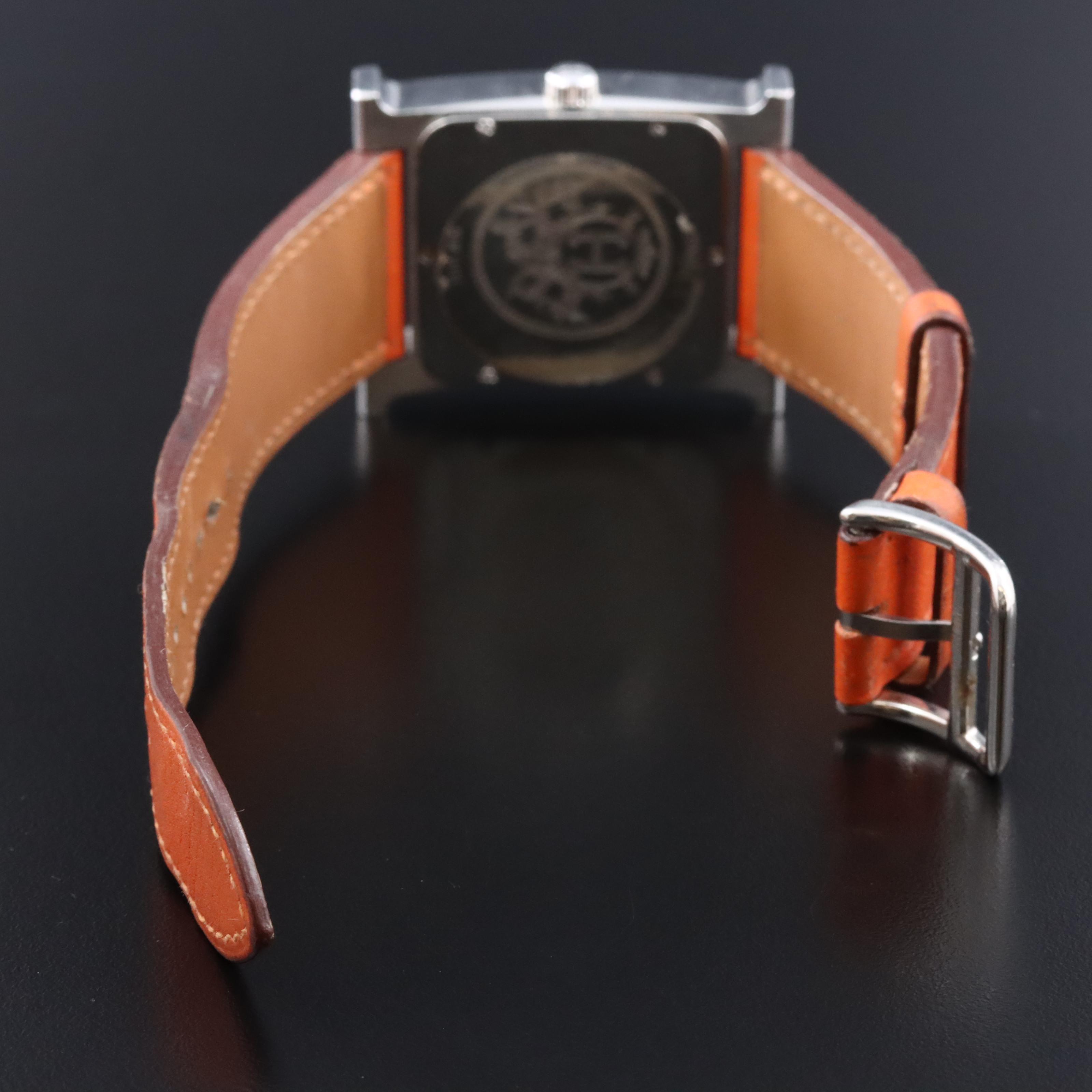 Hermès Heure H Swiss Stainless Steel Watch # HH1-810