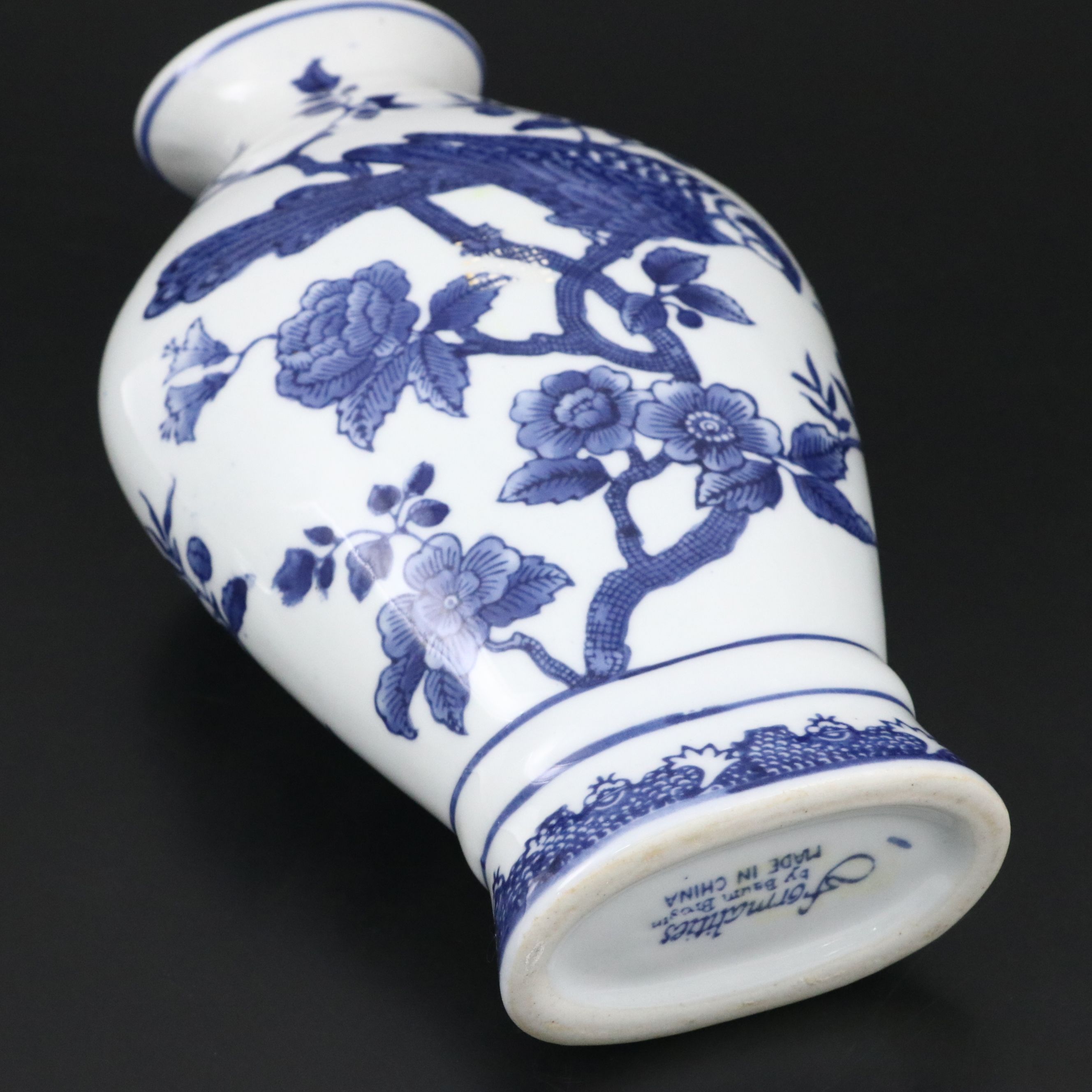 Baum and Bros with Other Blue and White Porcelain Vases