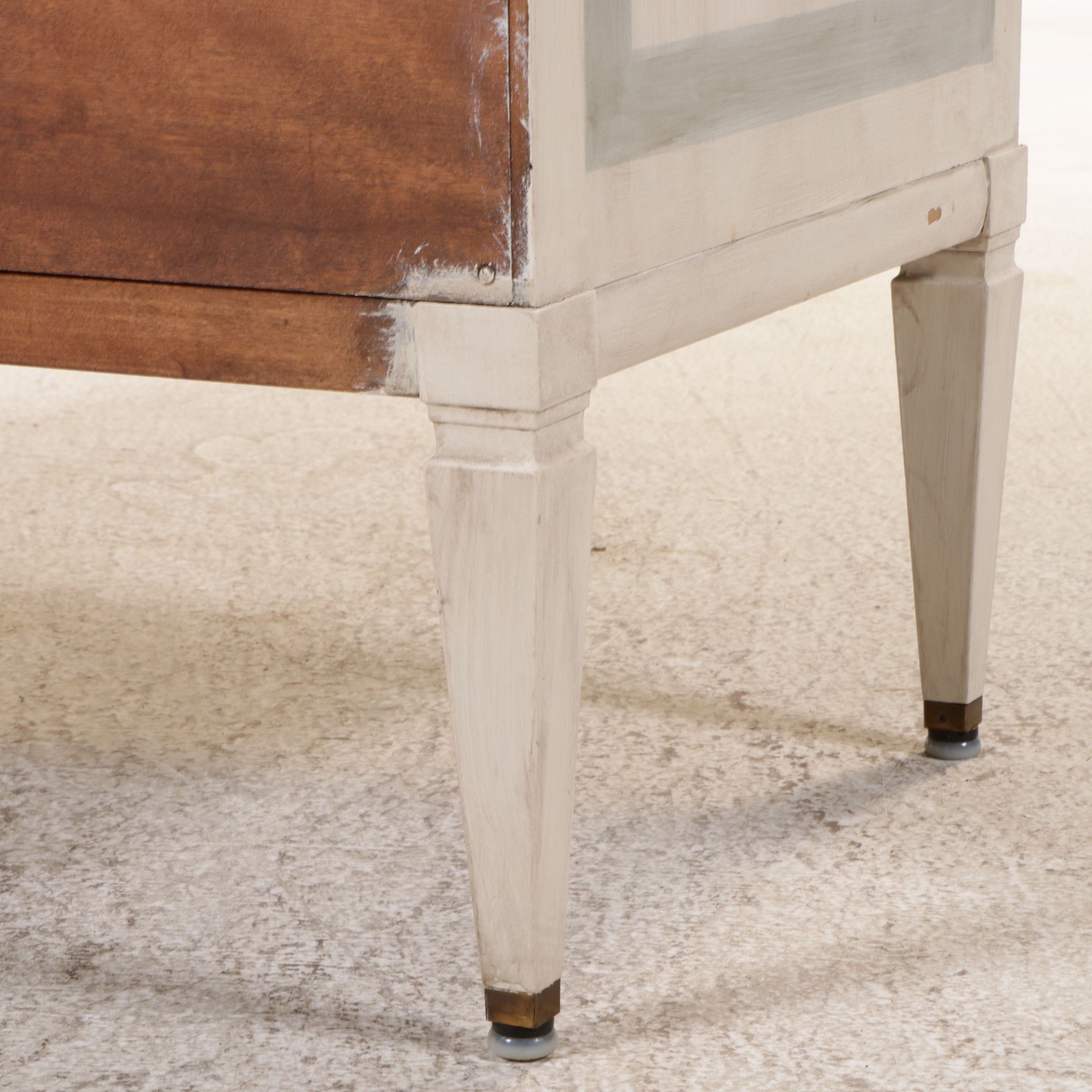 Paint-Decorated Three-Drawer Chest