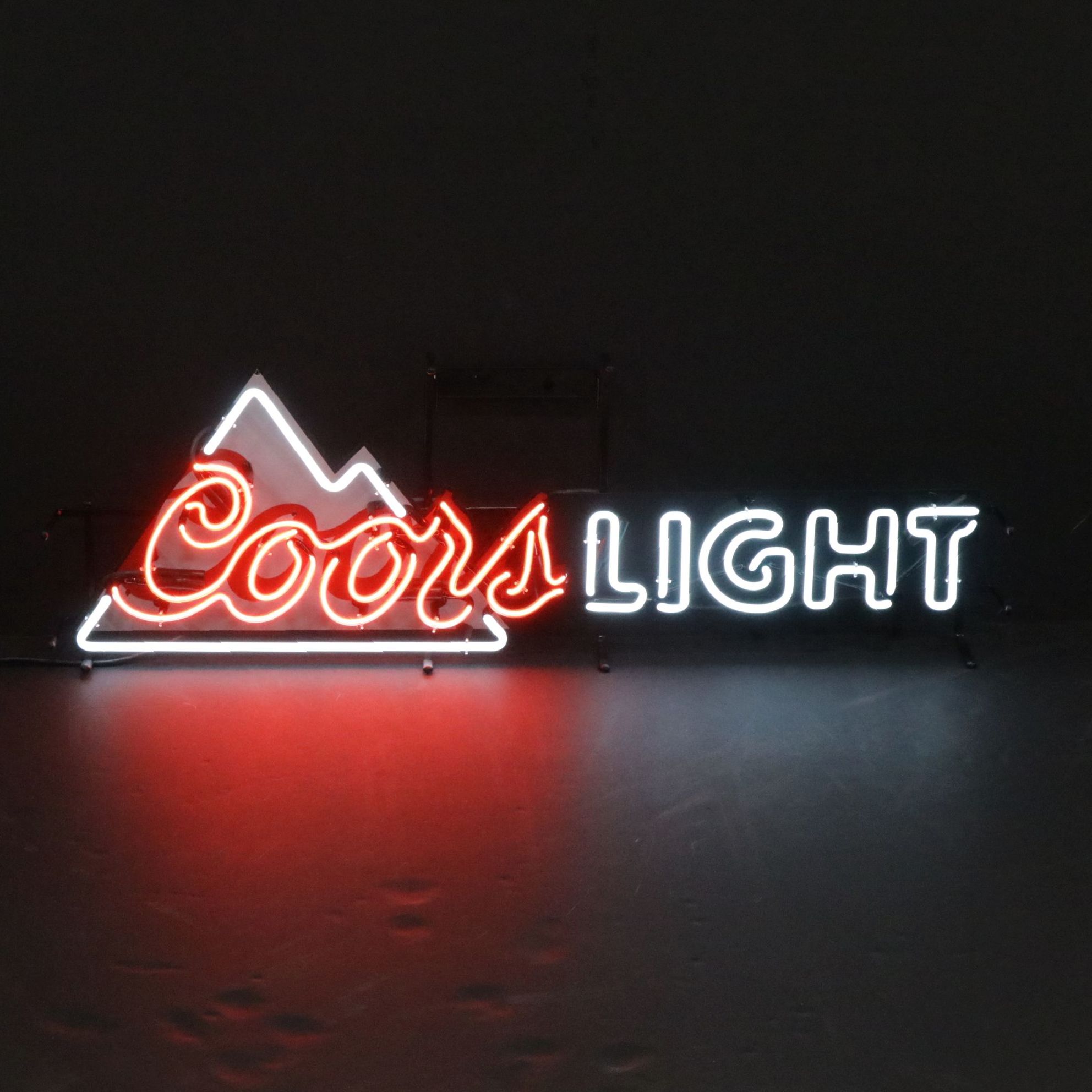 "Coors Light" Neon Wall Sign, 2015