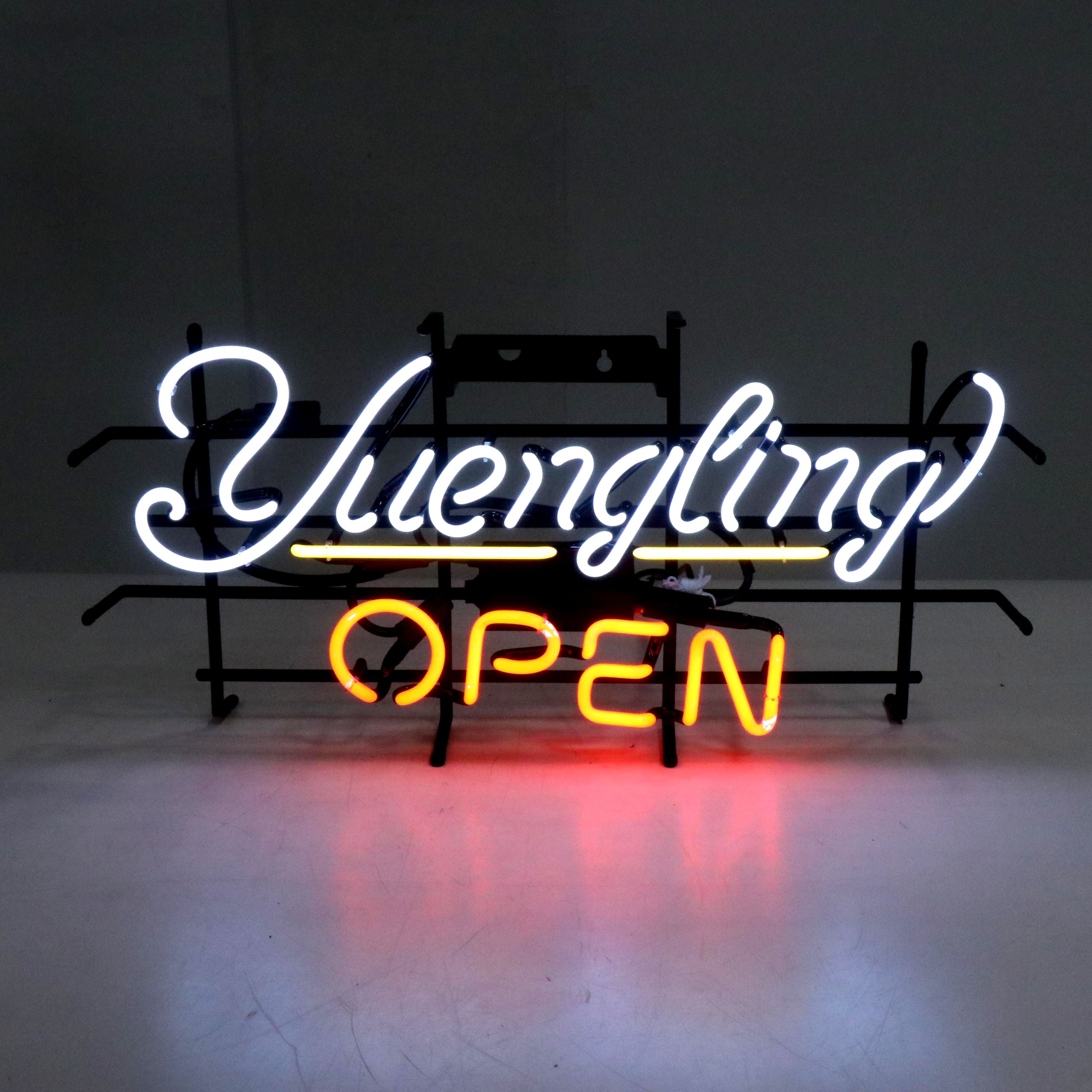 Neon Tech Yuengling Brewery Bar Open Neon Sign, 2019
