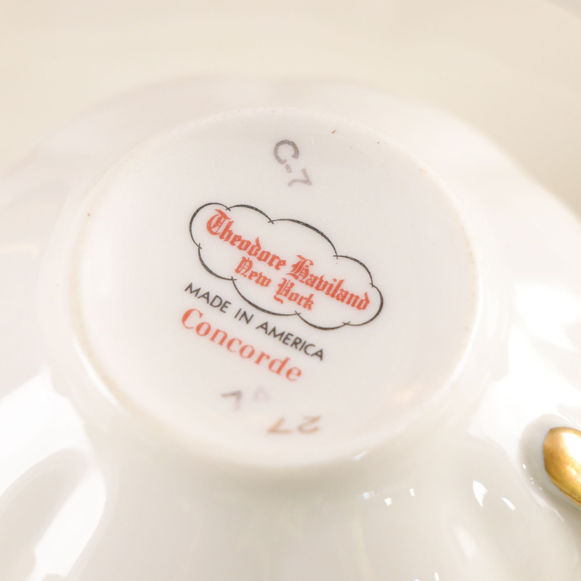 Theodore Haviland "Concorde" Dinnerware with Homer Laughlin Coffee Set & Extras