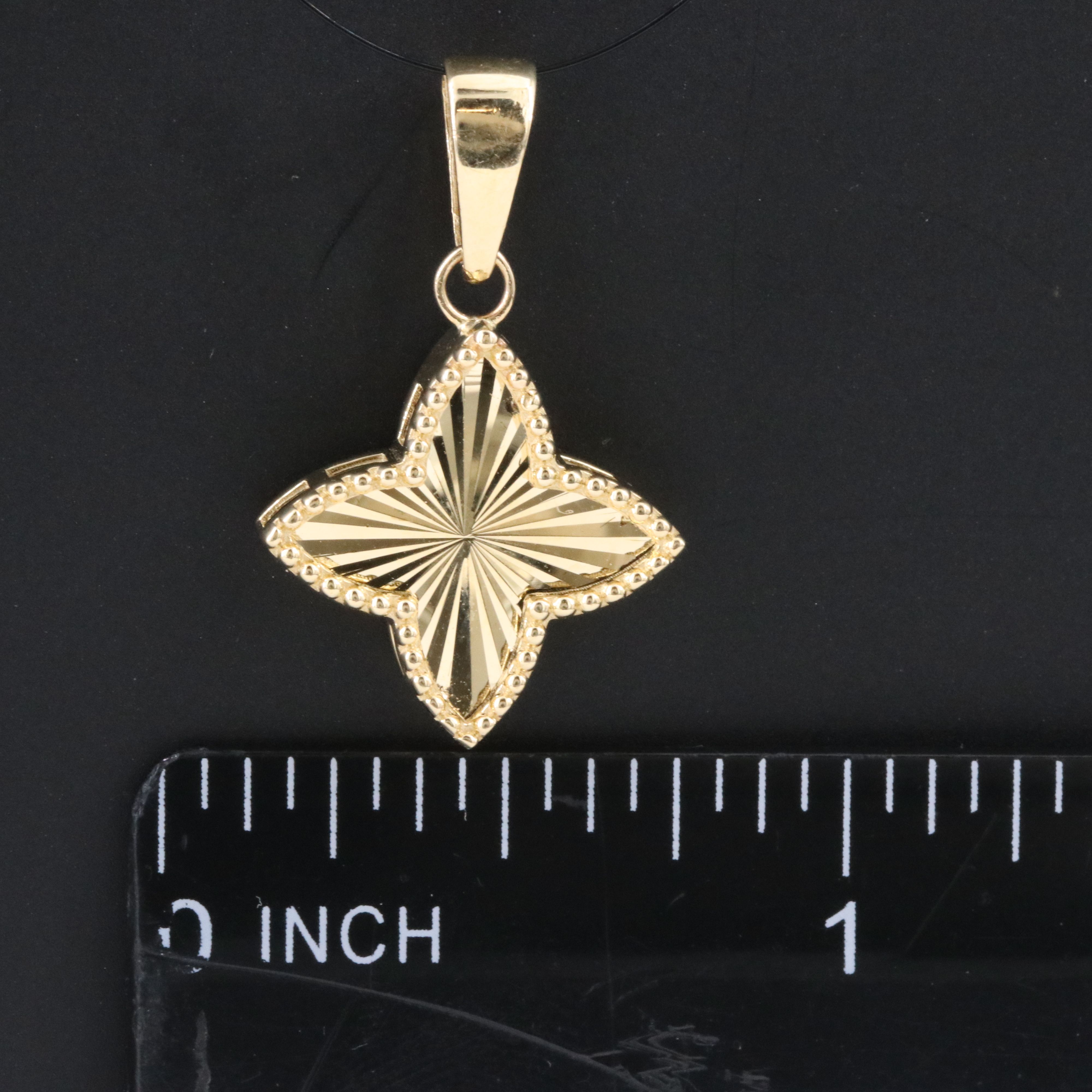 14K Star Pendant