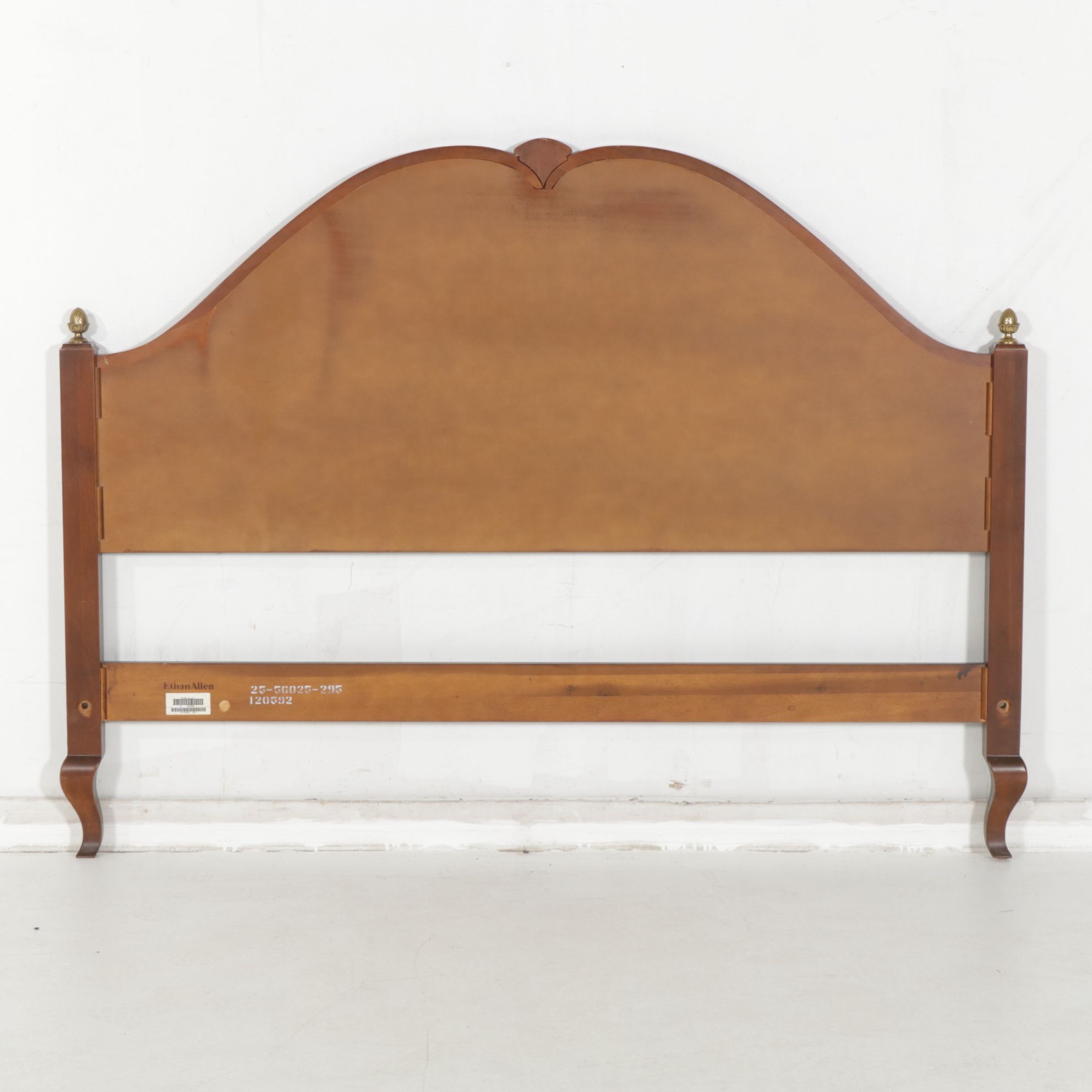 Ethan Allen French Provincial Style Cherry Queen Size Bed Frame