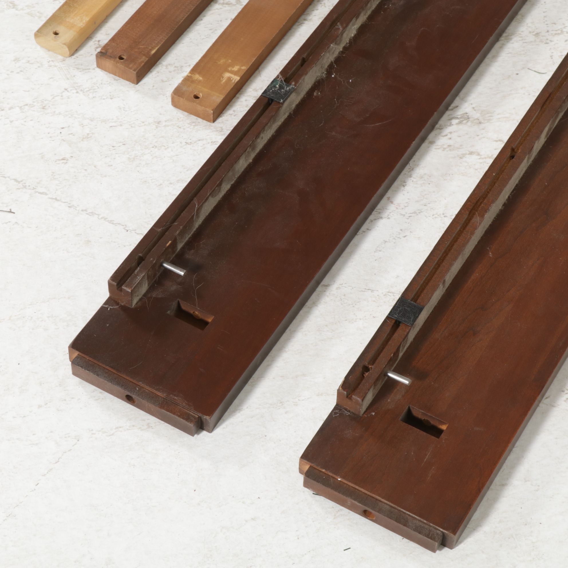 Ethan Allen French Provincial Style Cherry Queen Size Bed Frame