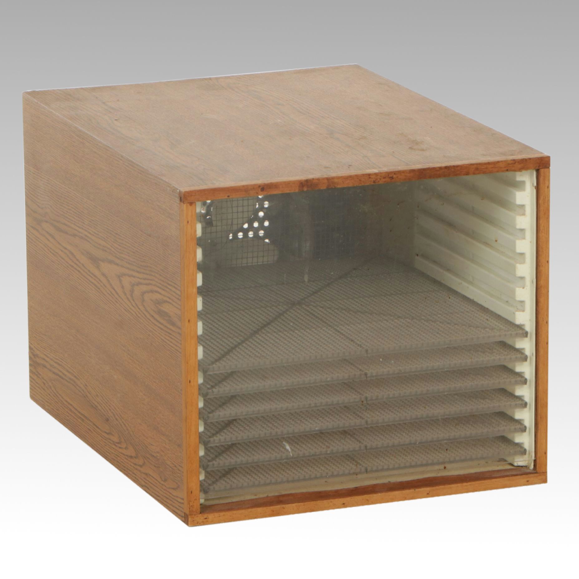 Wood Panel Food Dehydrator, Mid-Late 20th C.