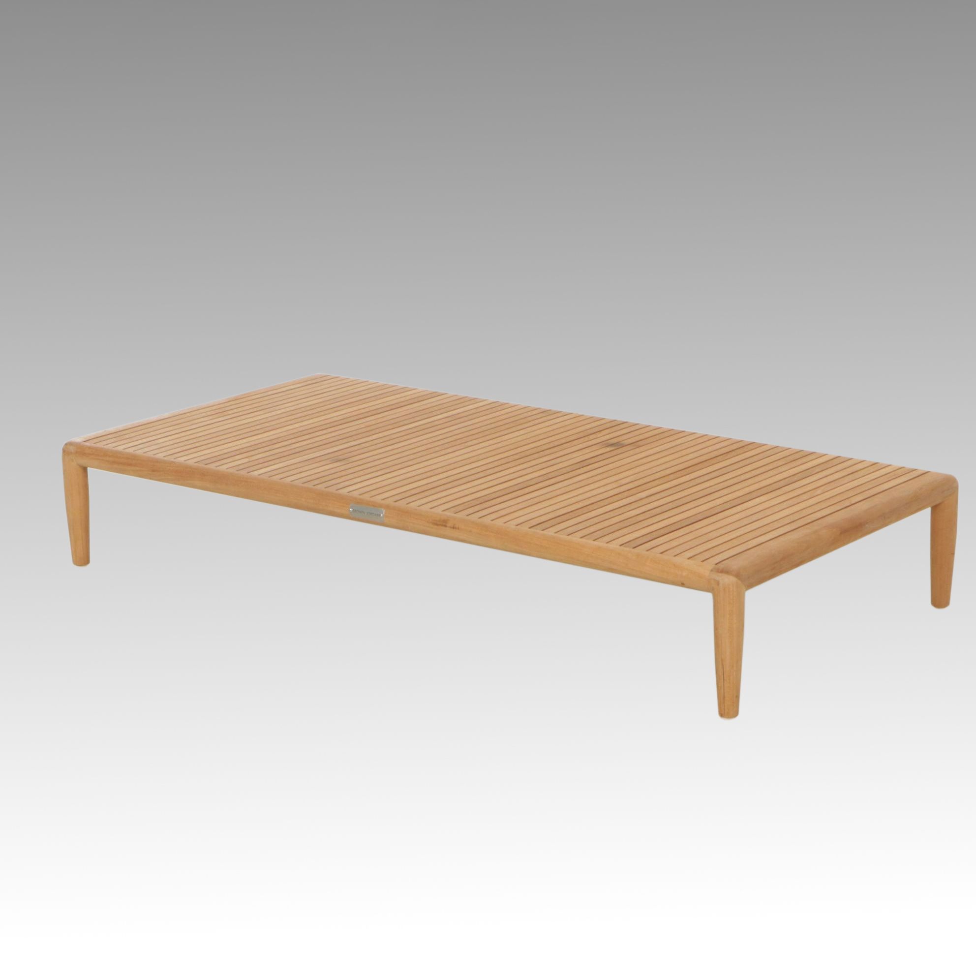Brown-Jordan "Maldives Collection" Teak Patio Coffee Table