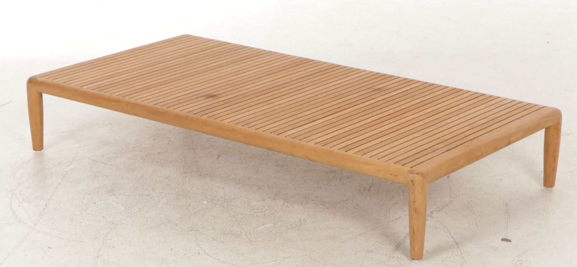 Brown-Jordan "Maldives Collection" Teak Patio Coffee Table