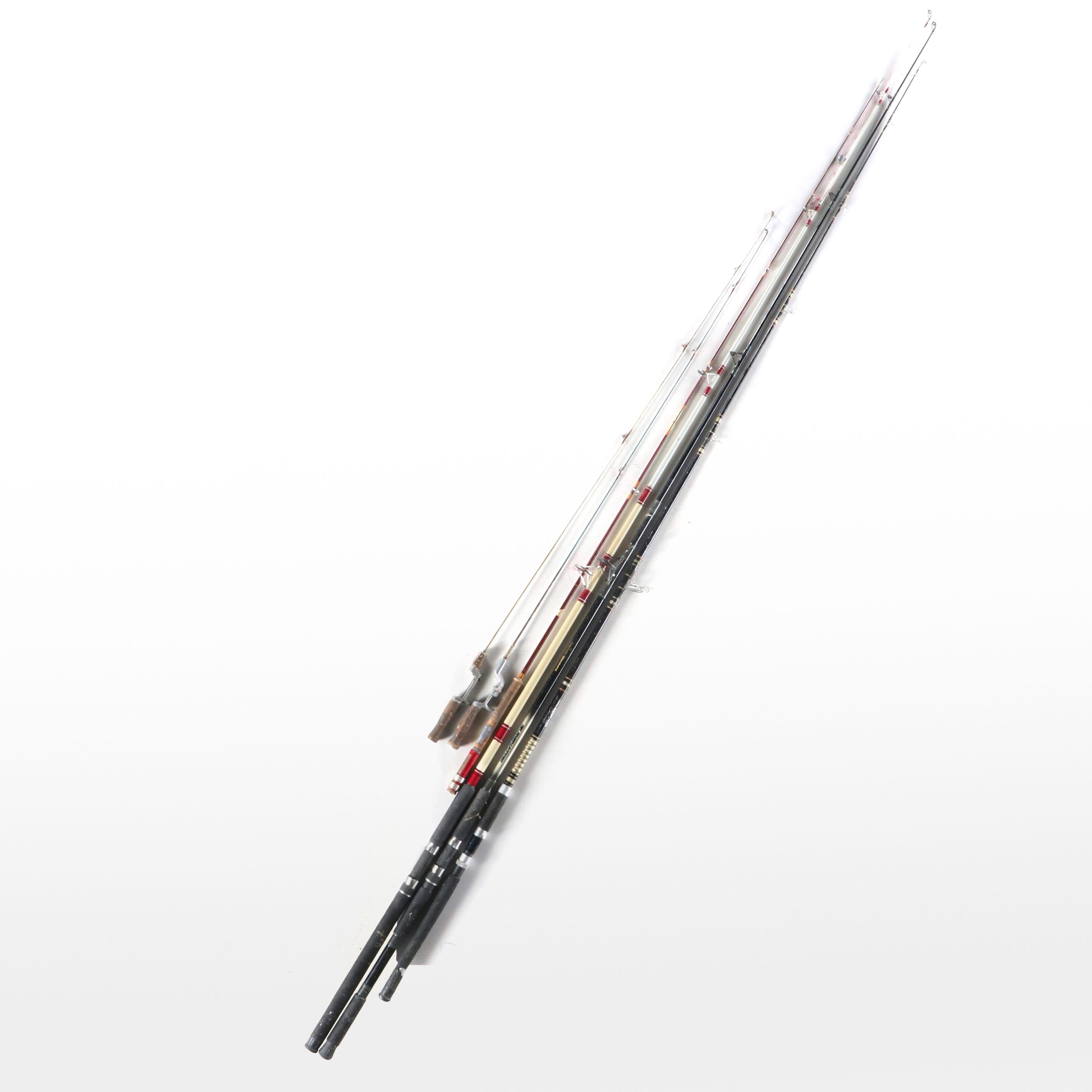 Daiwa "Eliminator" with Gephart, Actionrod, and More Fishing Rods