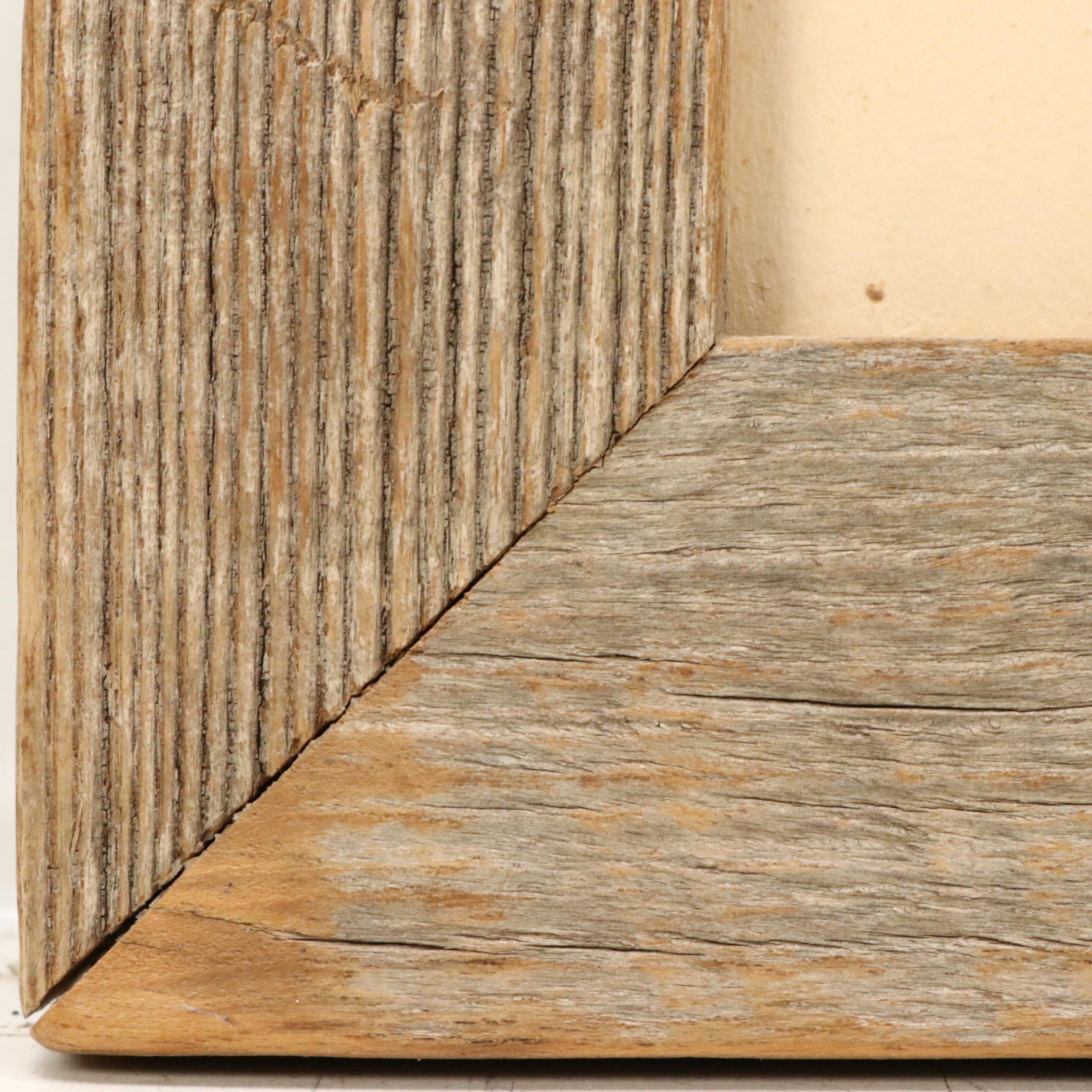 Thomas A. DeDecker Oil Painting of Crow Encampment, Late 20th Century