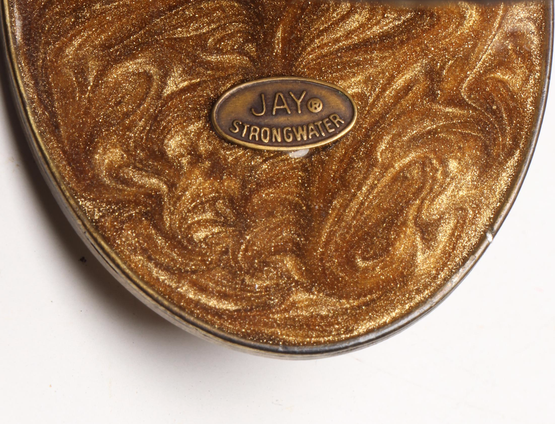 Jay Strongwater Jeweled and Enamel Frames and Dragonfly Box