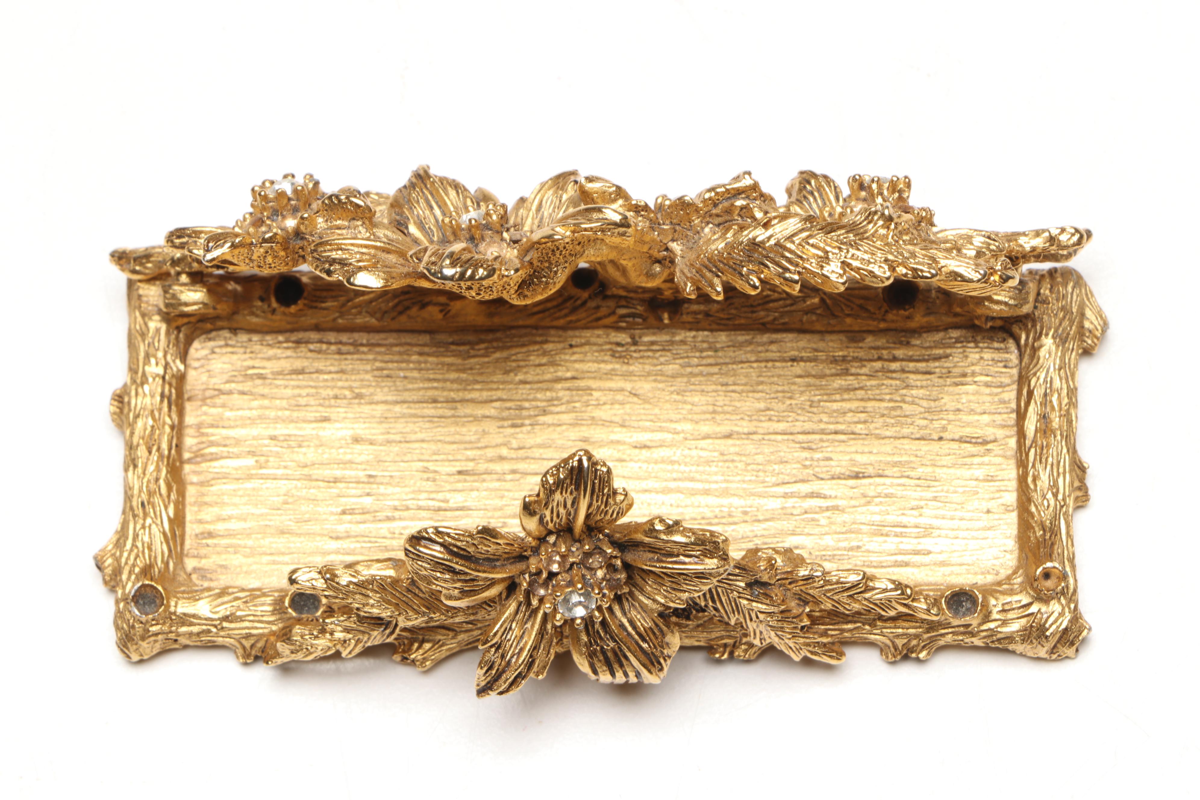 Jay Strongwater Jeweled and Enamel Frames and Dragonfly Box