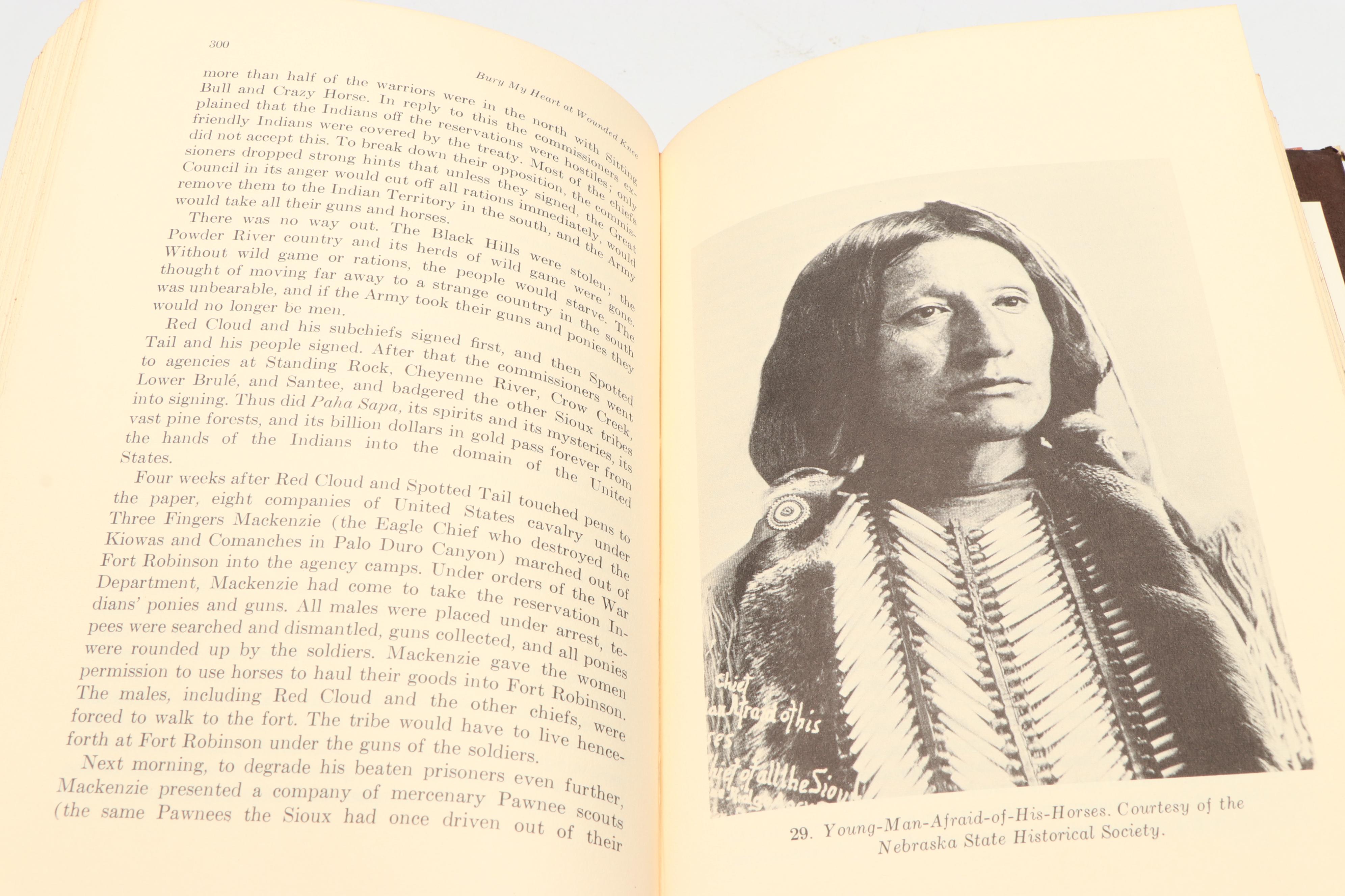 First Edition "Bury My Heart at Wounded Knee" by Dee Brown, 1970