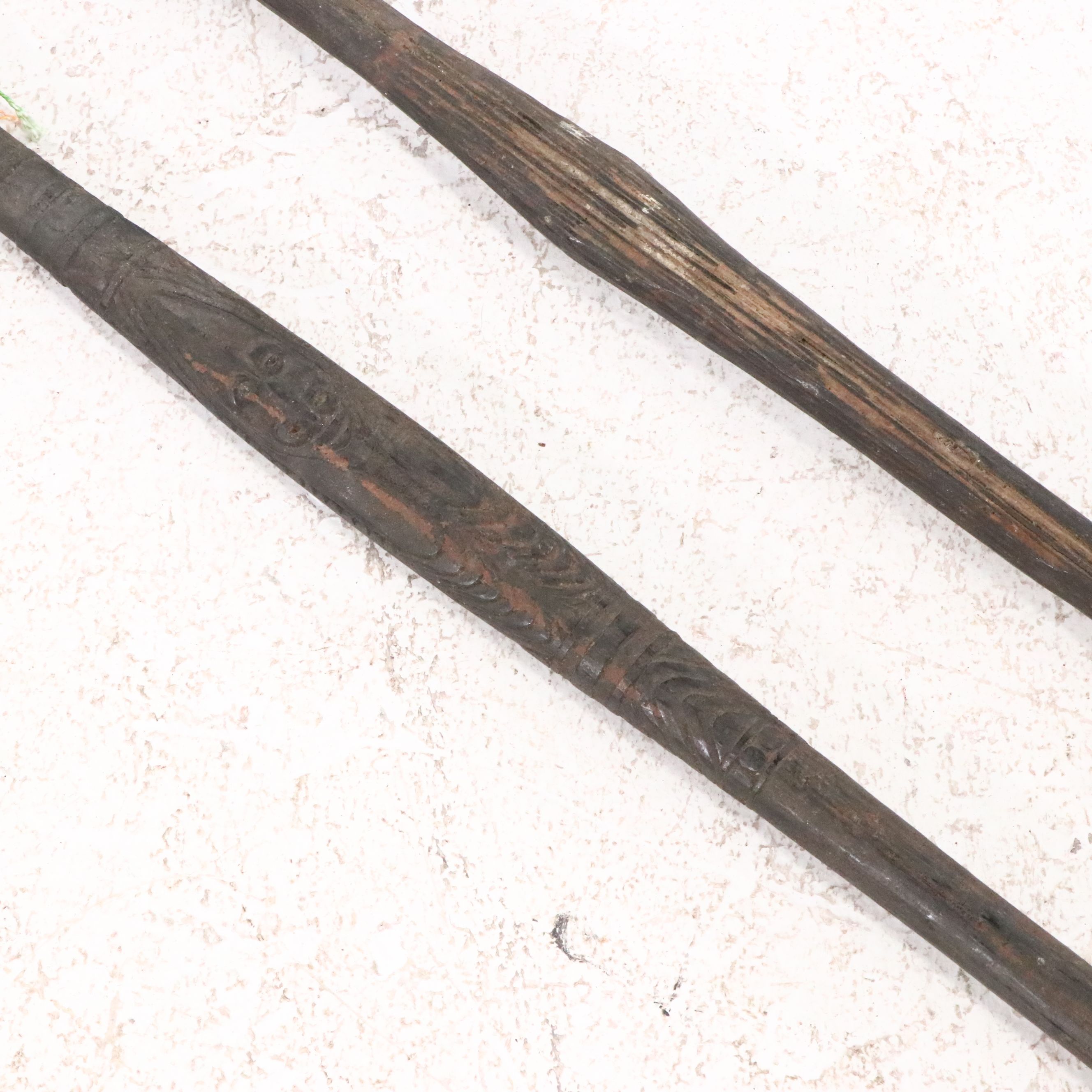 Papuan and Other Tribal Wood Spears