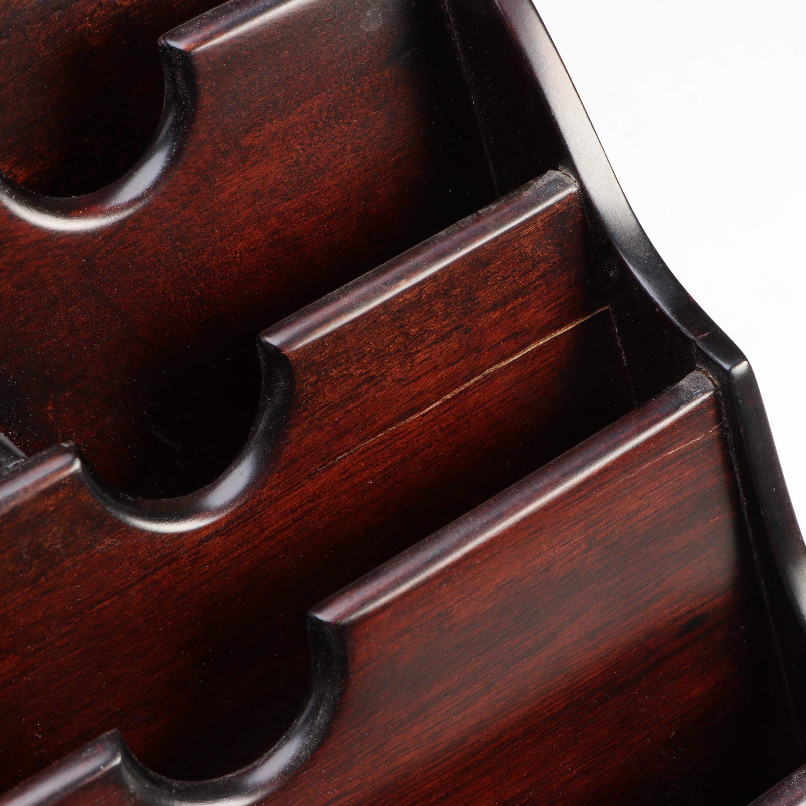 Pair of Victorian Style Wooden File Folders