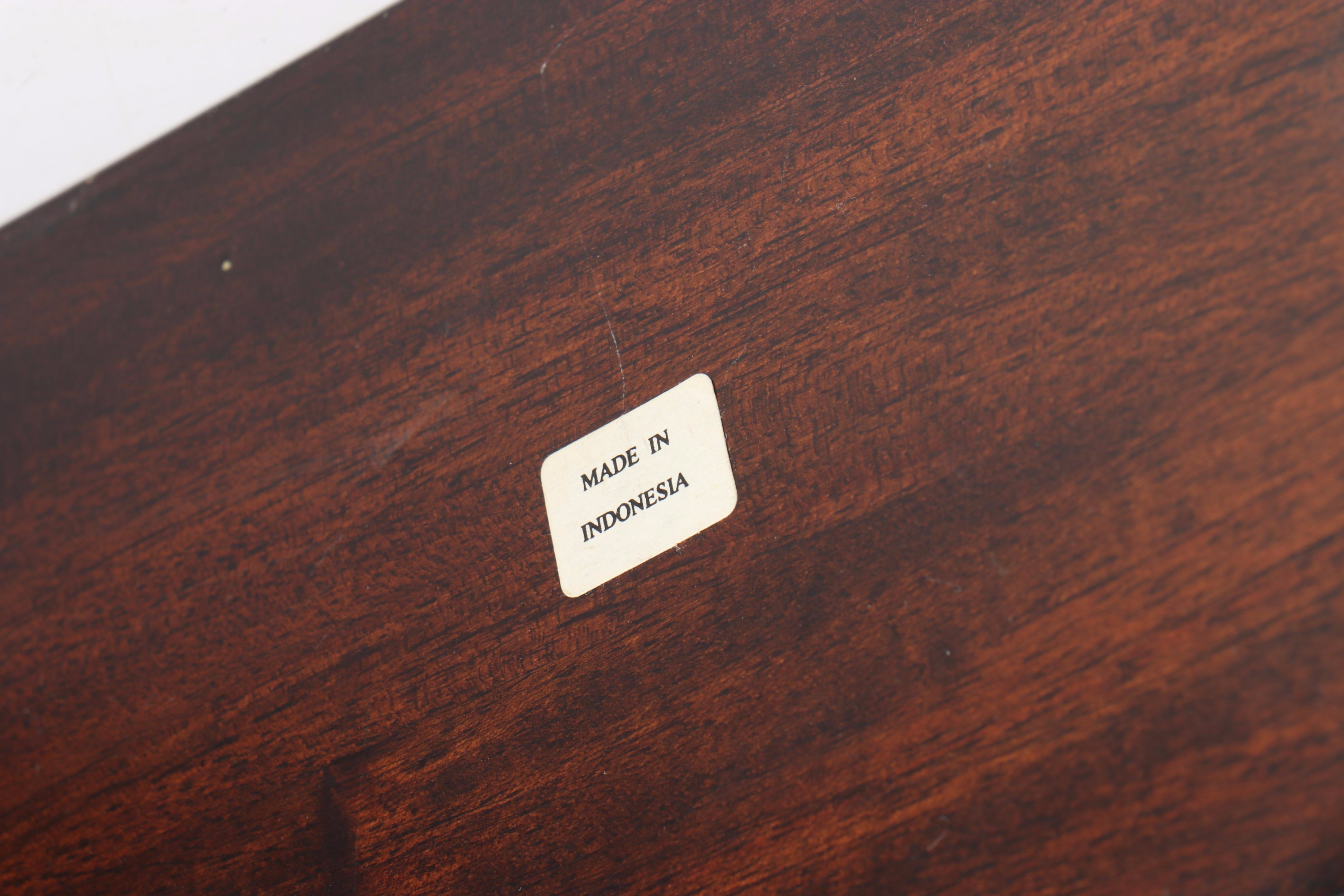 Pair of Victorian Style Wooden File Folders