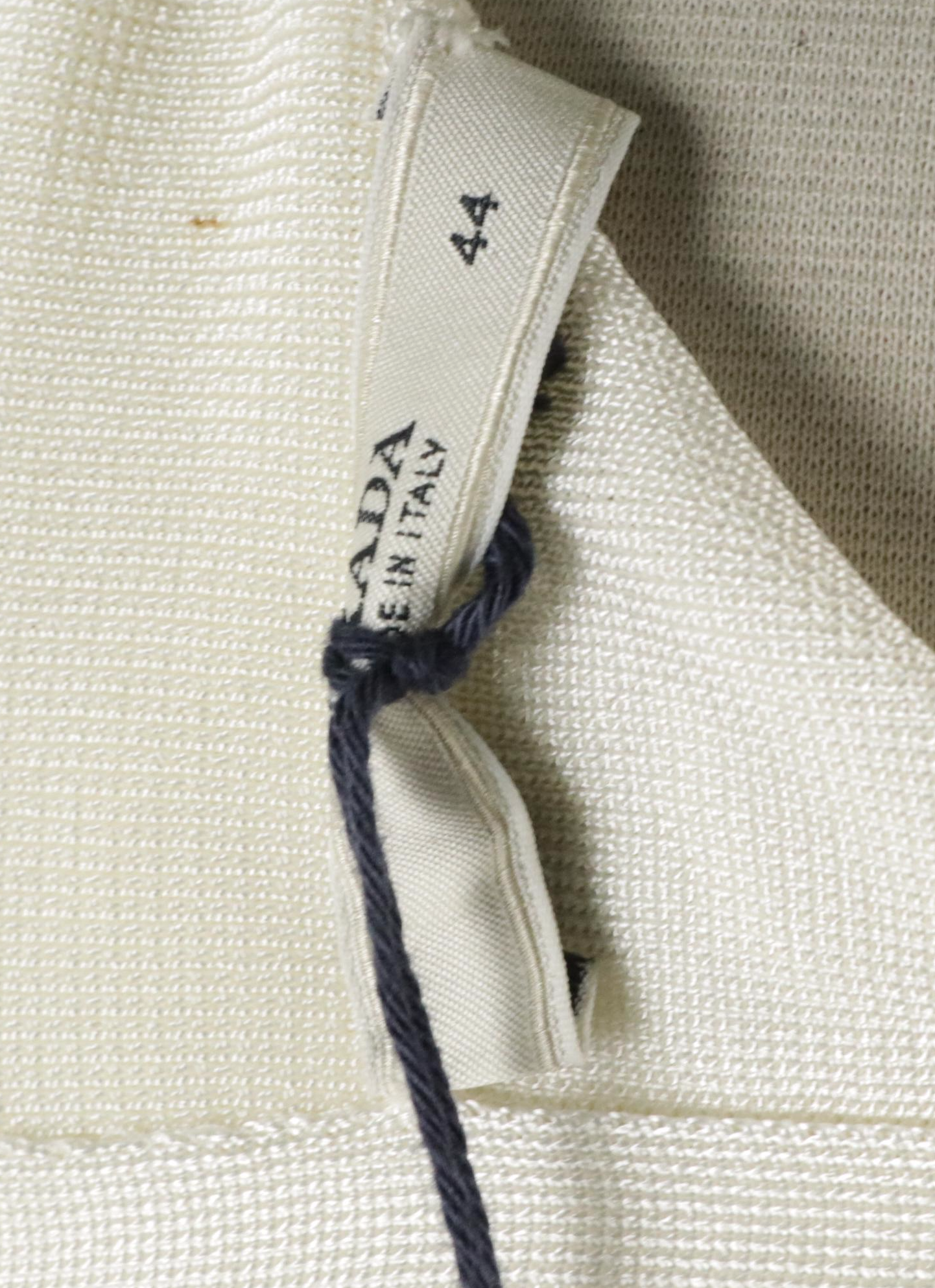 Prada Stretchy Viscose Mock Turtleneck Top Sweater with Zip Detail with Tag