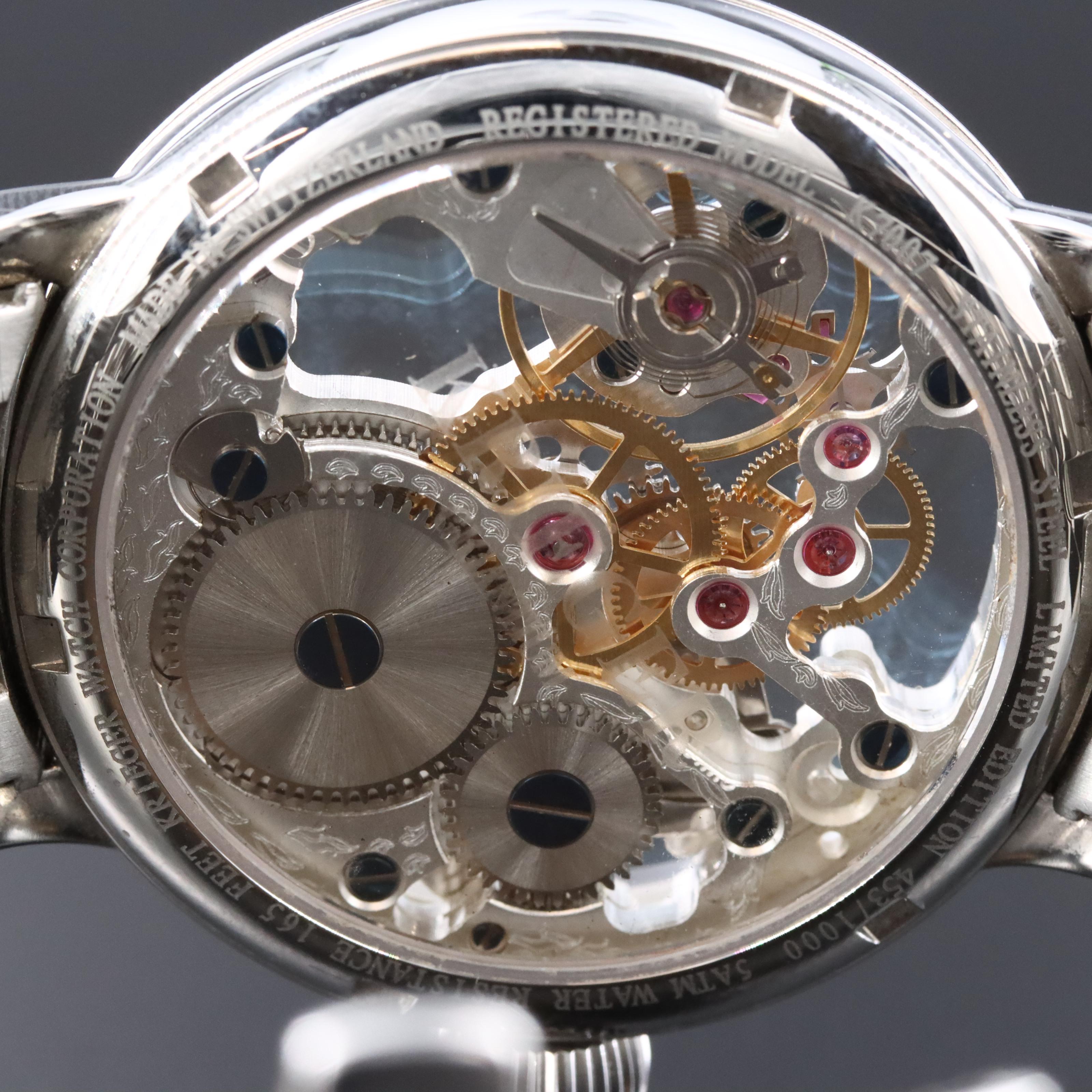 Krieger Gigantium Skeleton Limited Edition Watch