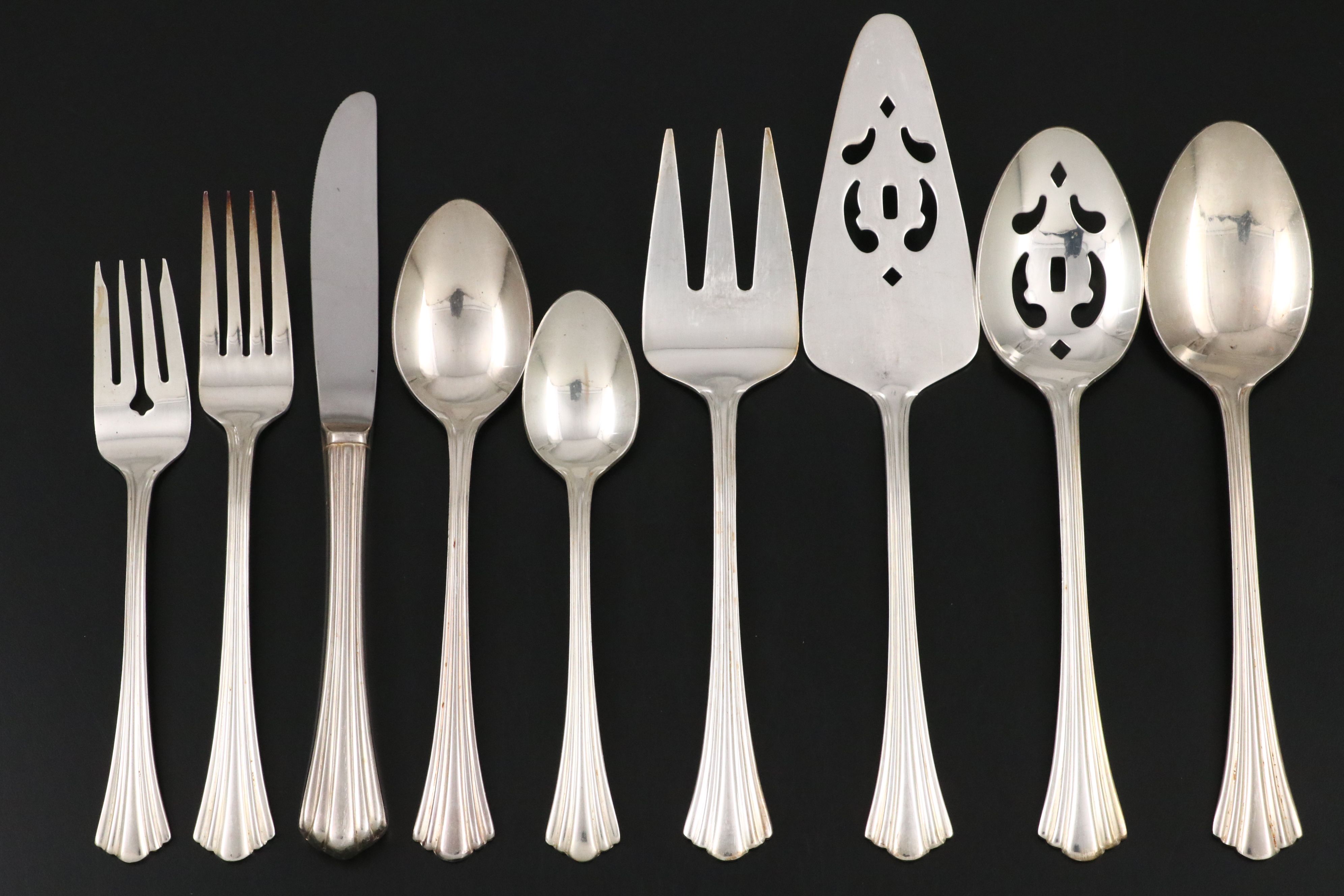 International Silver "Flair" and Other American Silver Plate Flatware