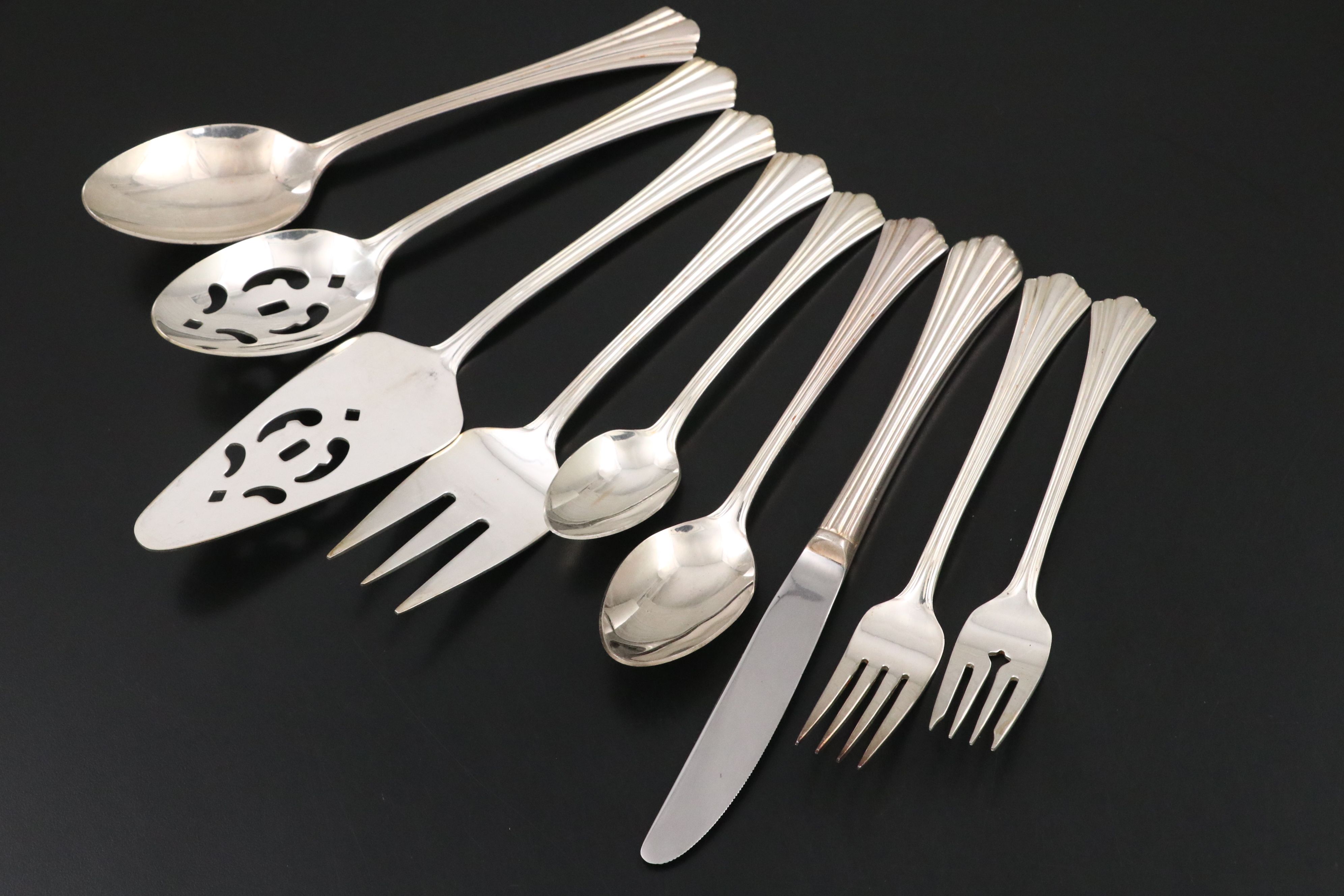 International Silver "Flair" and Other American Silver Plate Flatware