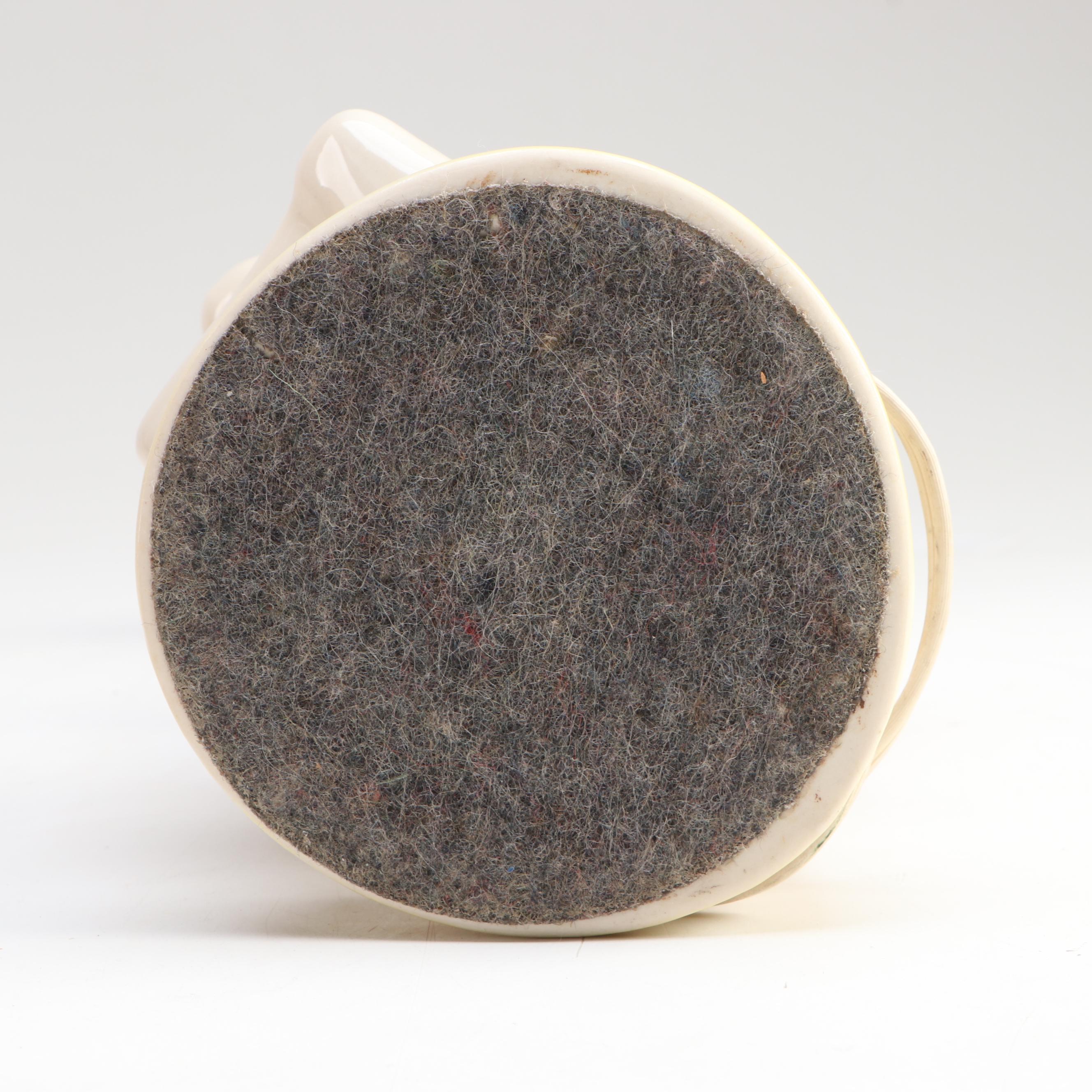 Novelty Ceramic Fawn Table Lamp, Mid-20th Century