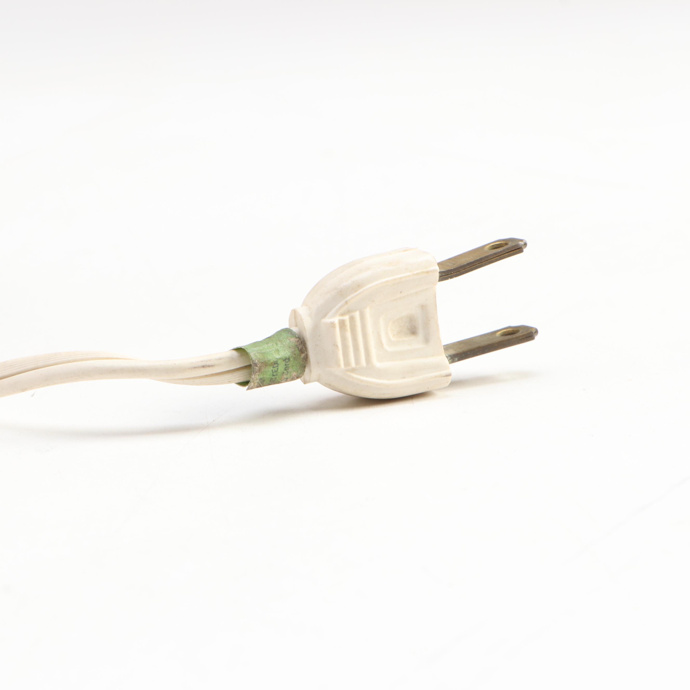 Novelty Ceramic Fawn Table Lamp, Mid-20th Century