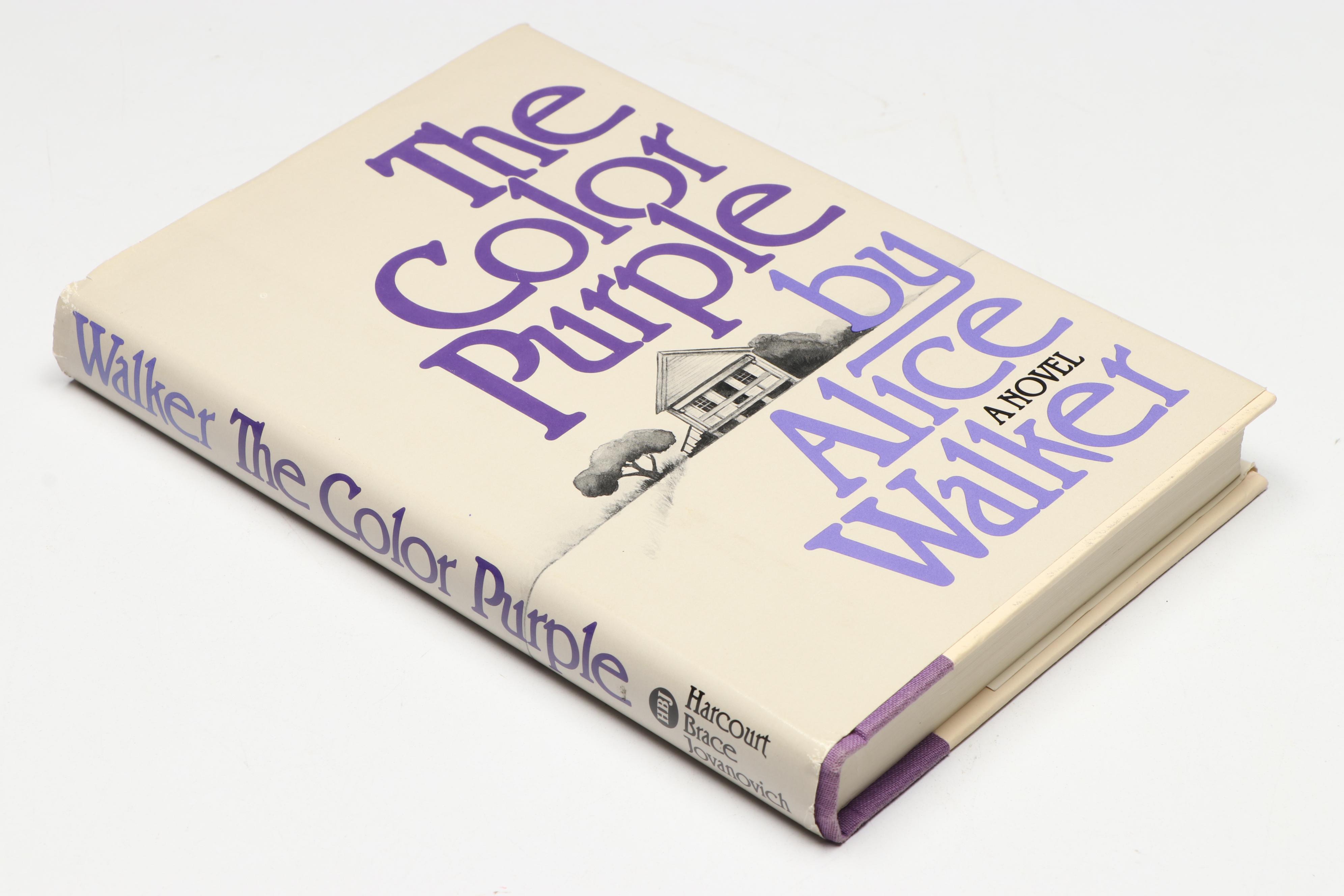 Second Printing "The Color Purple" by Alice Walker, 1982