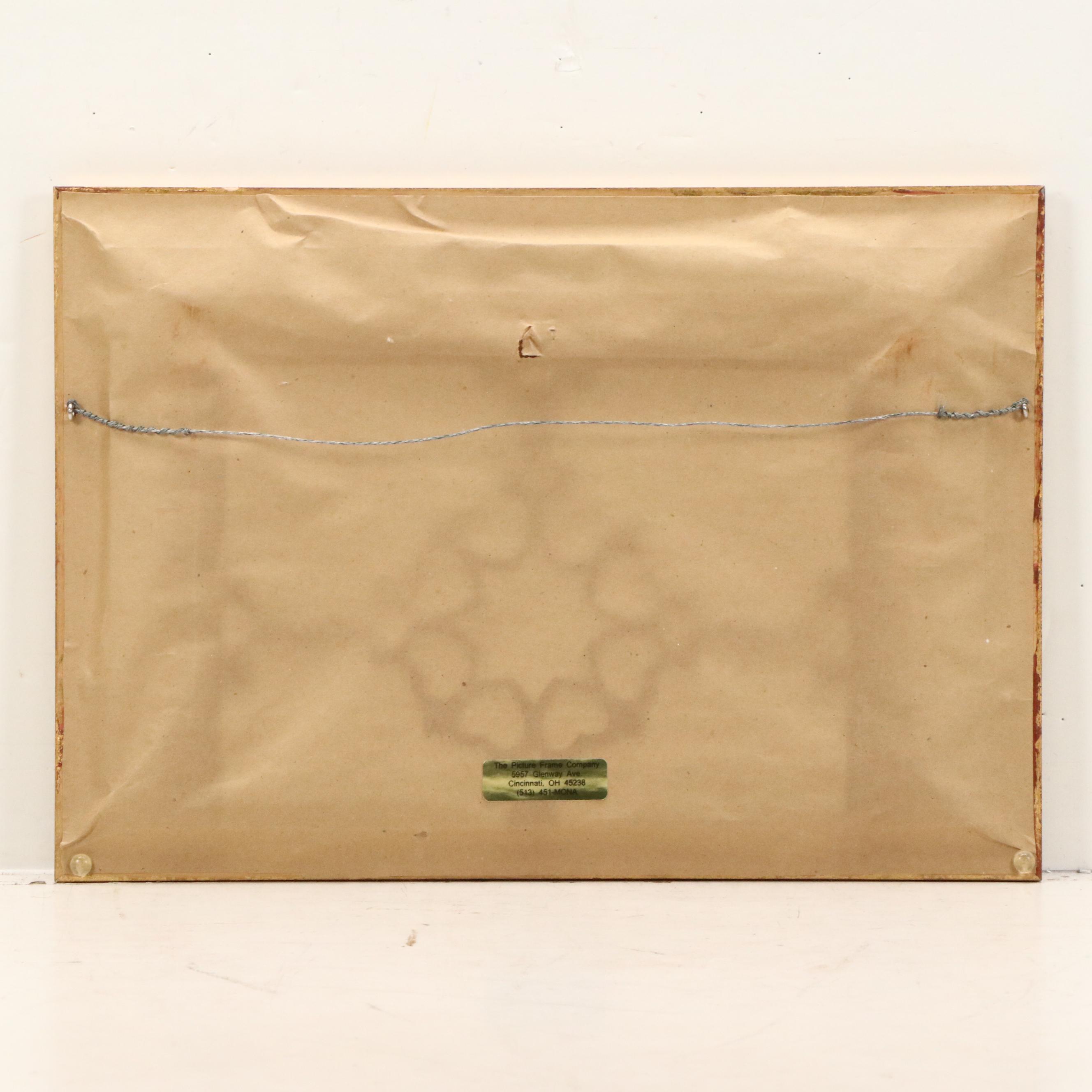 After John Stobart Digital Print on Canvas Historic View of Cincinnati