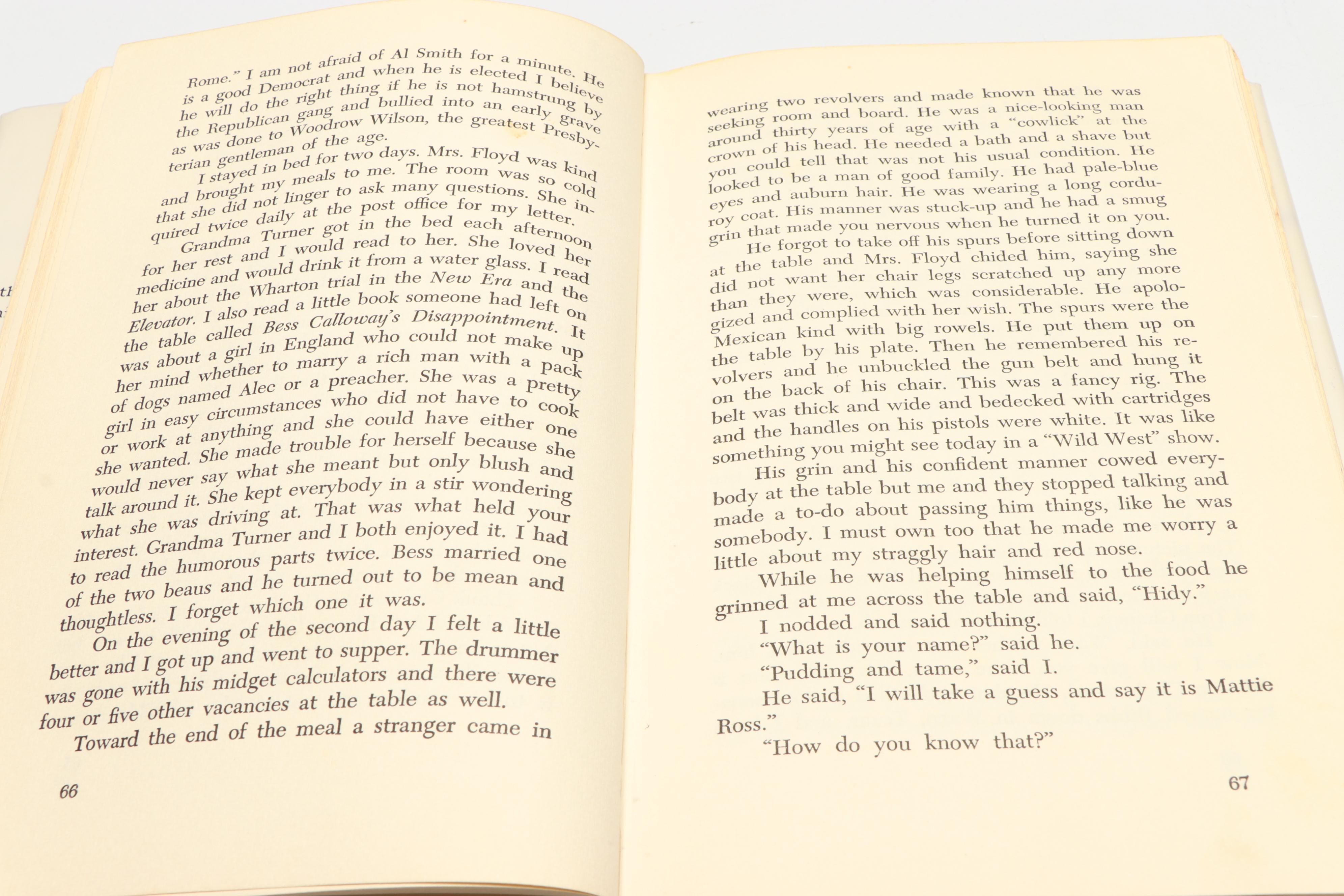 First Printing "True Grit" by Charles Portis, 1968