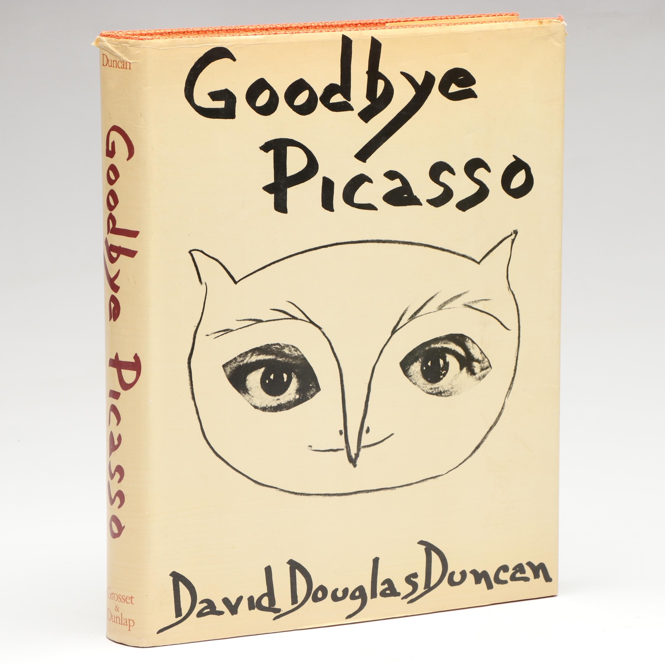 First Edition "Goodbye Picasso" by David Douglas Duncan, 1974
