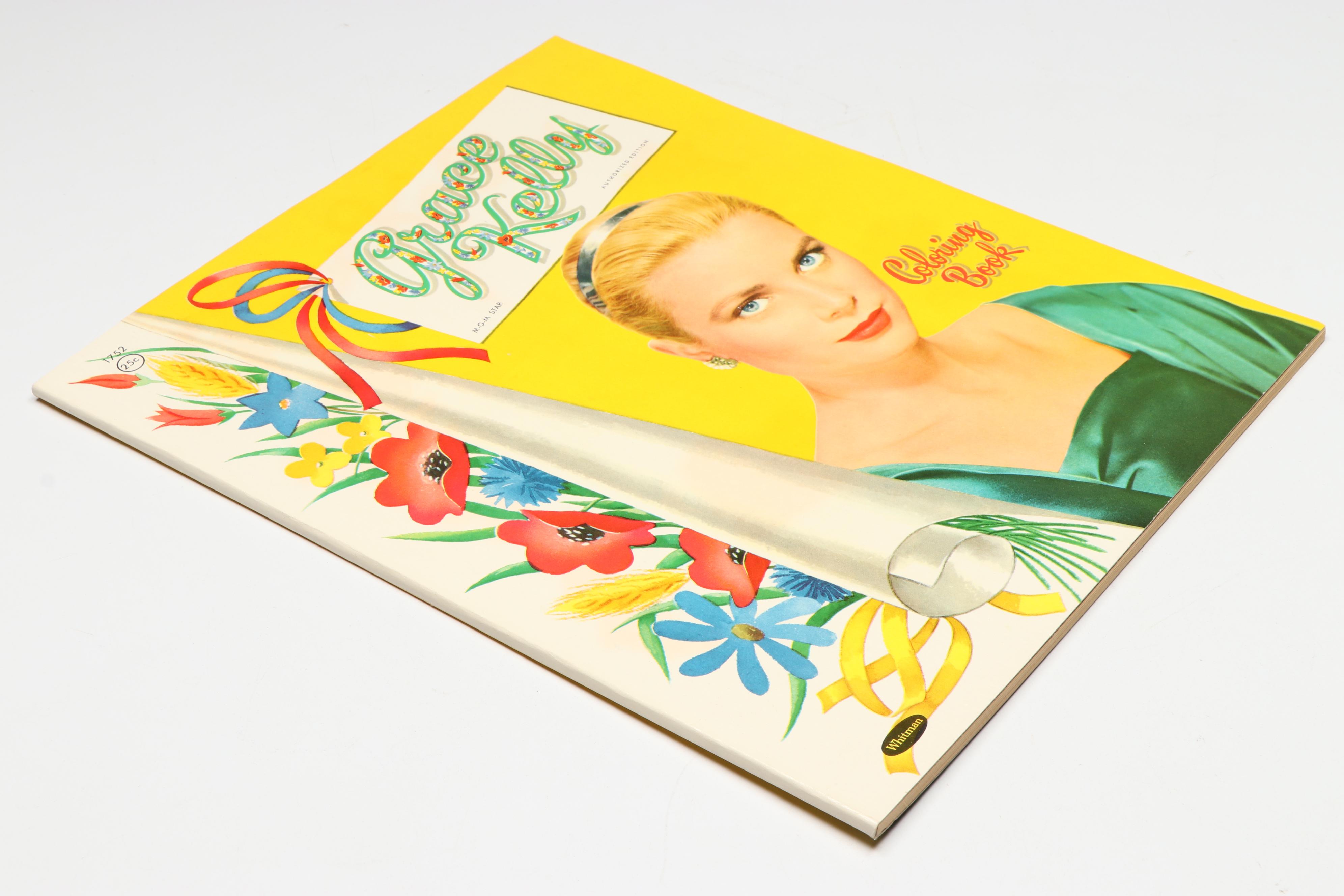 Authorized Edition "Grace Kelly" Coloring Book, 1956
