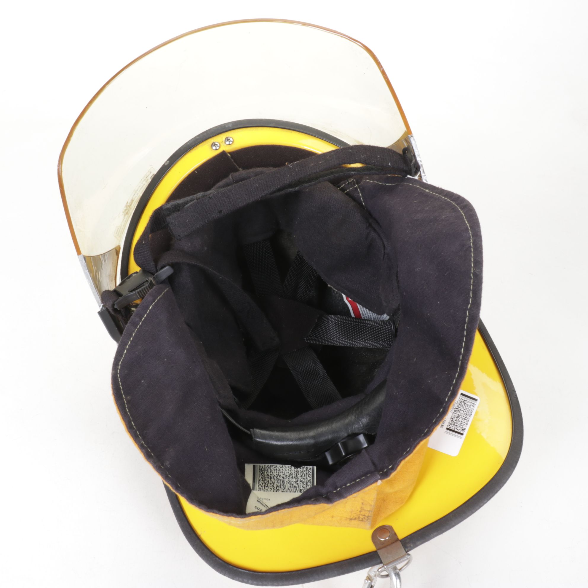 Cairns "Legend" Fire Helmet with Shield & Brass Eagle Decoration