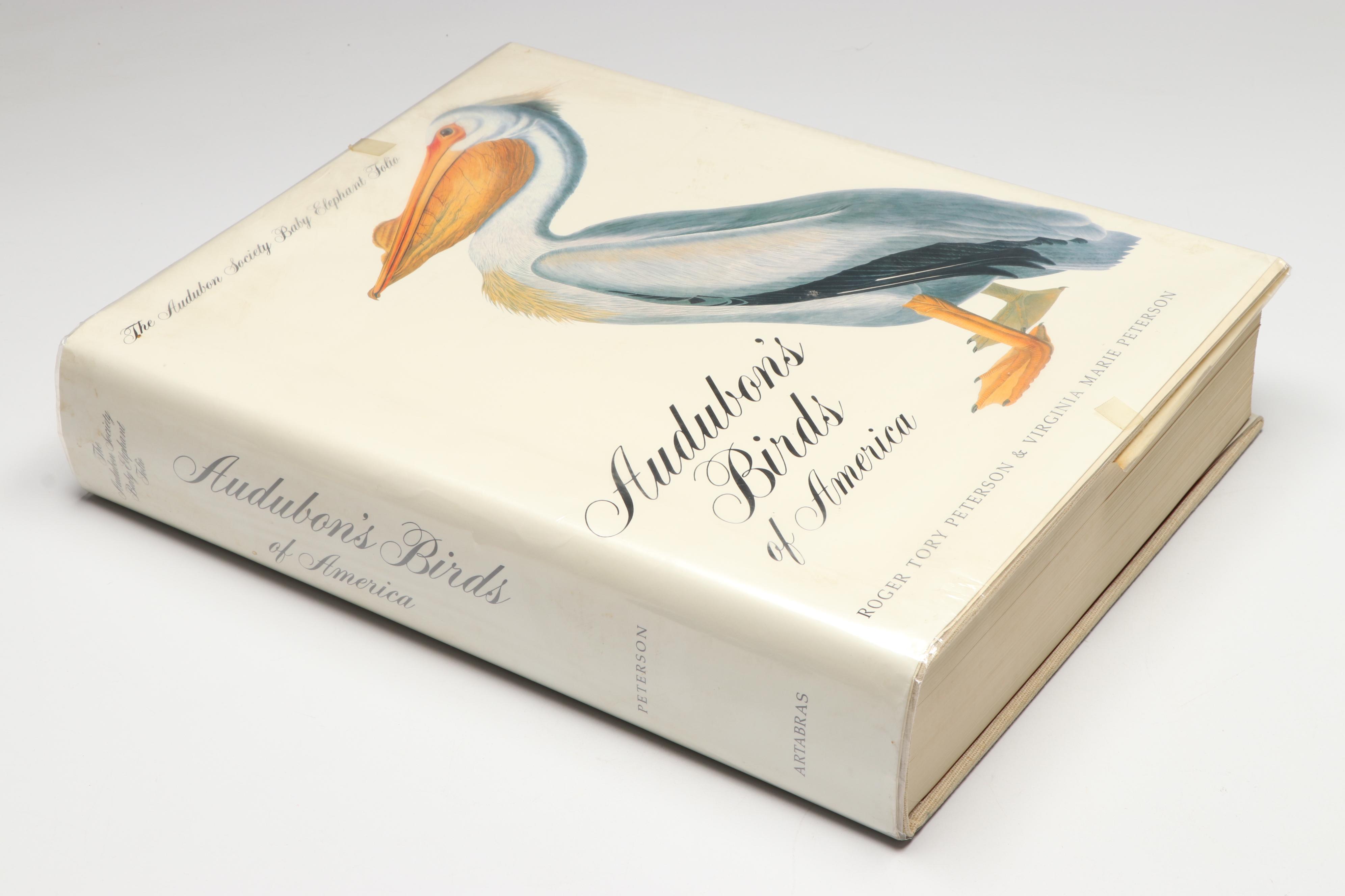 Baby Elephant Folio "Audubon's Birds of America" by the Petersons, 1985