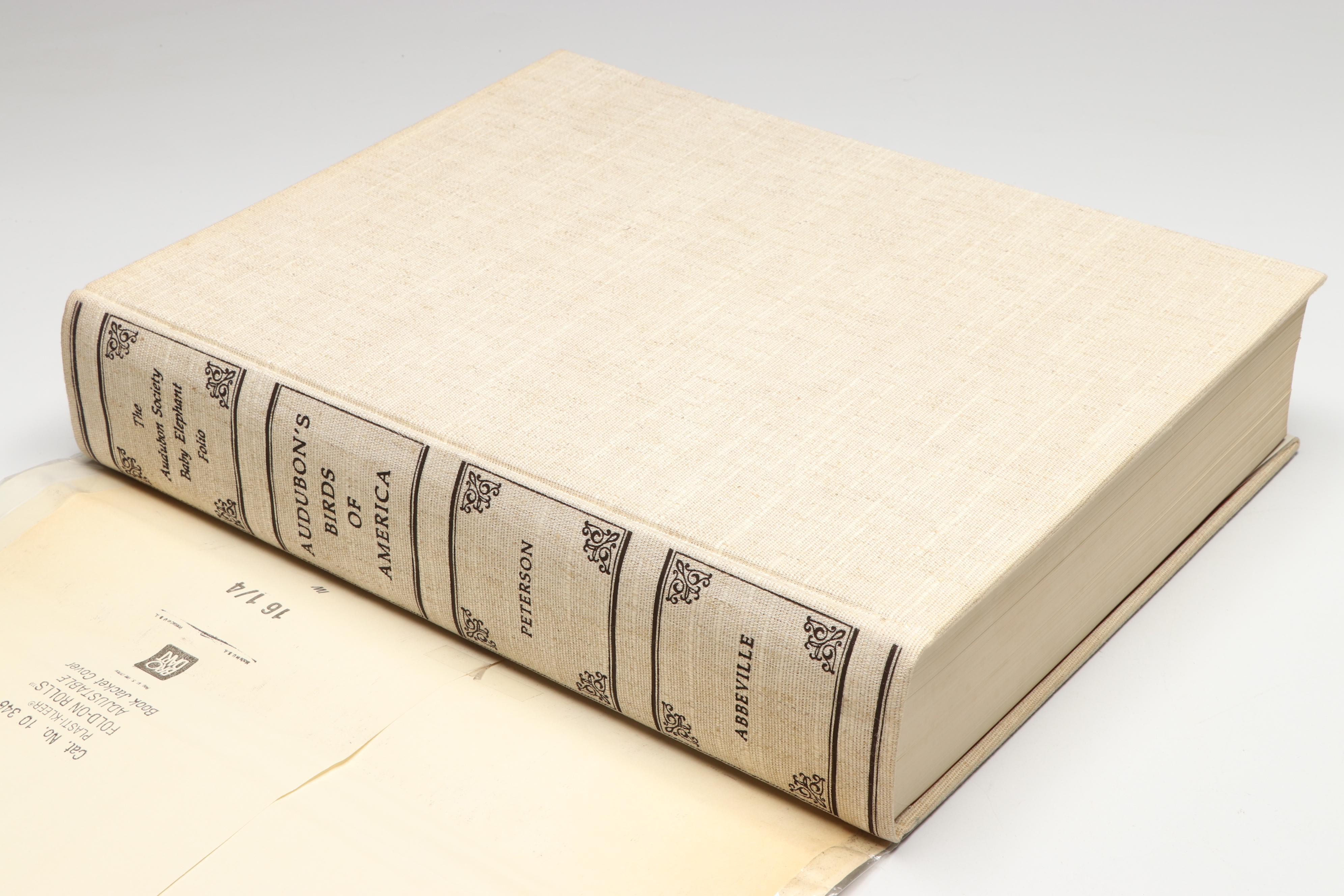 Baby Elephant Folio "Audubon's Birds of America" by the Petersons, 1985