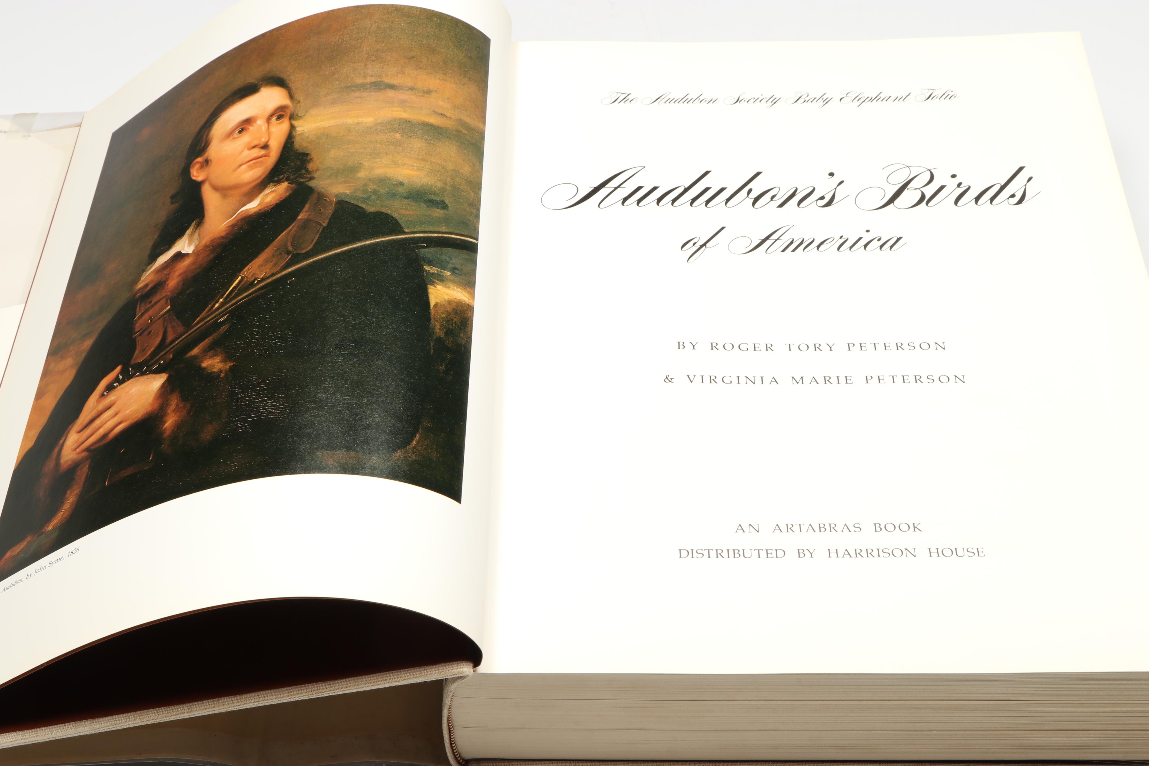 Baby Elephant Folio "Audubon's Birds of America" by the Petersons, 1985