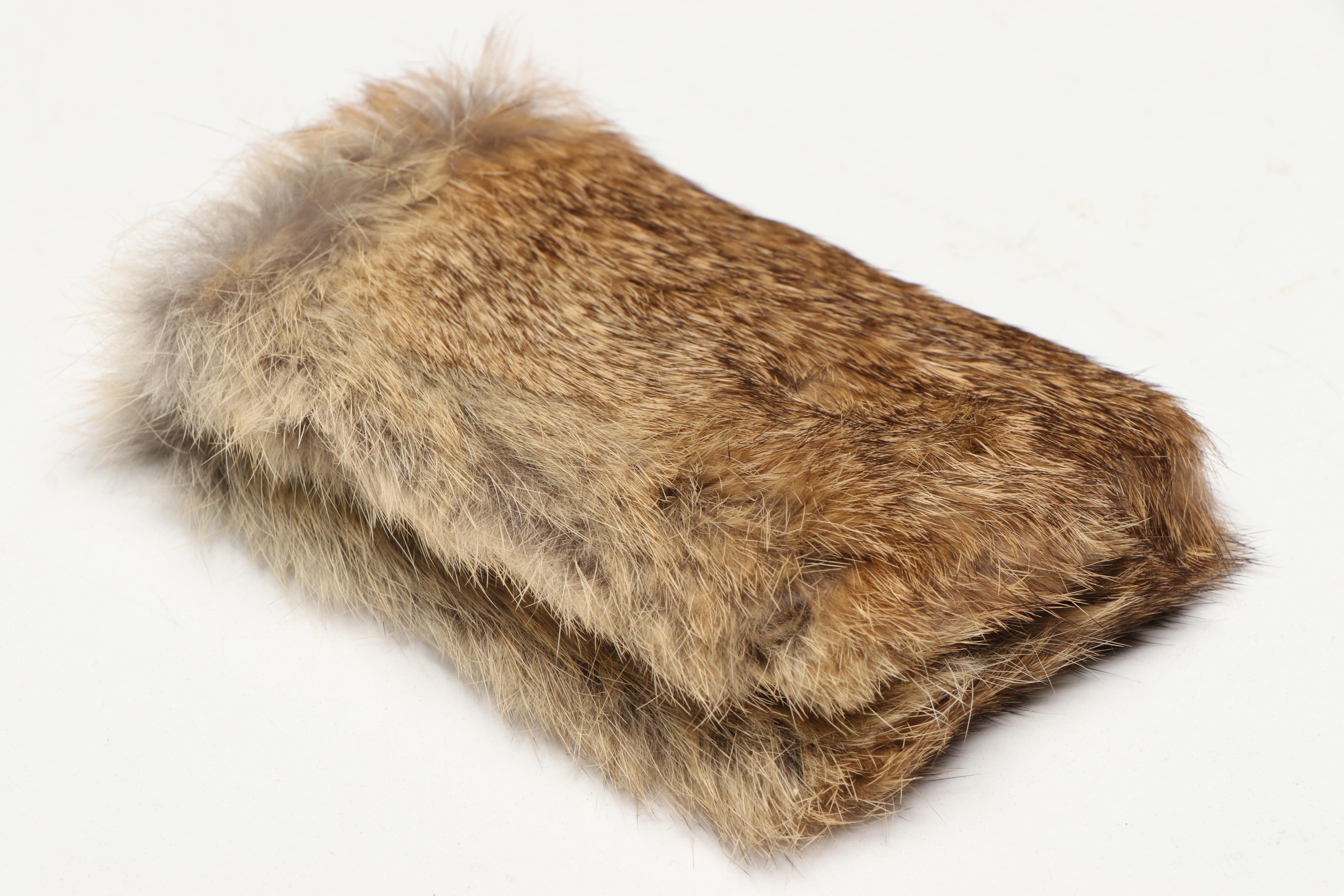 Rabbit Fur Bound First Edition "Little Fur Family" by Margaret Wise Brown, 1946