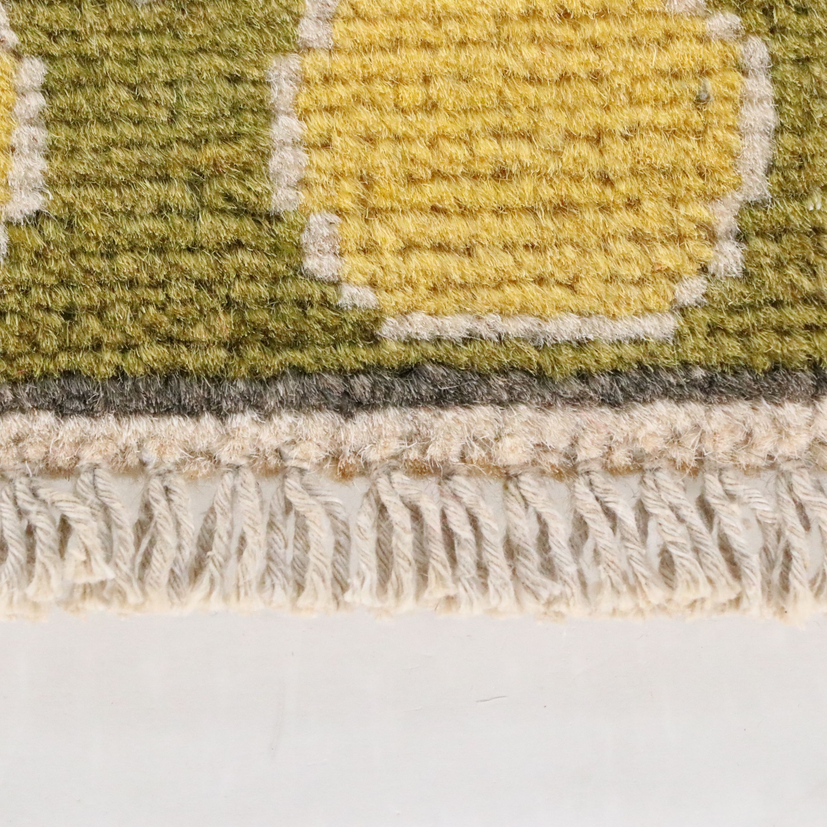 2'1 x 3'2 Hand-Knotted Afghan War Rug