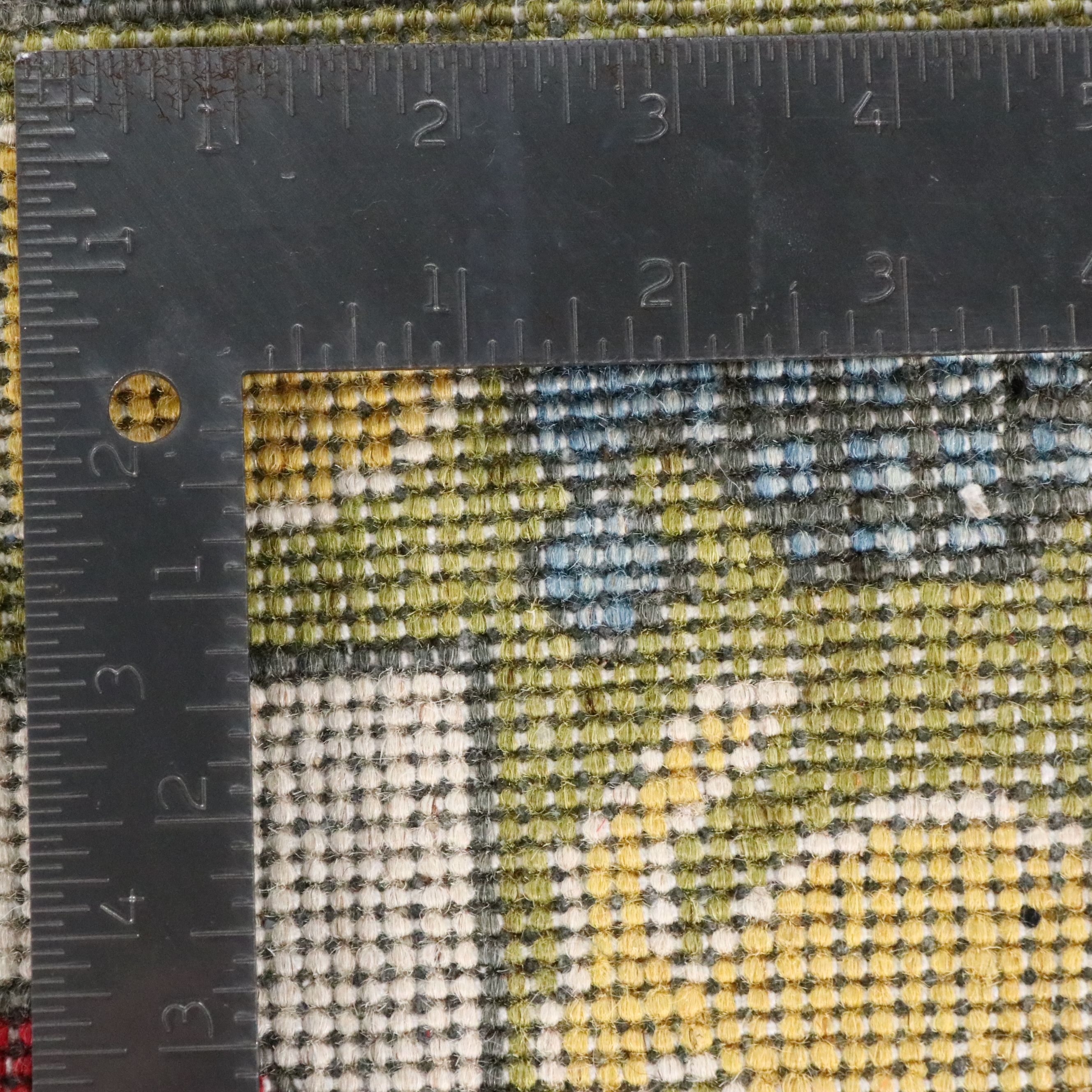 2'1 x 3'2 Hand-Knotted Afghan War Rug