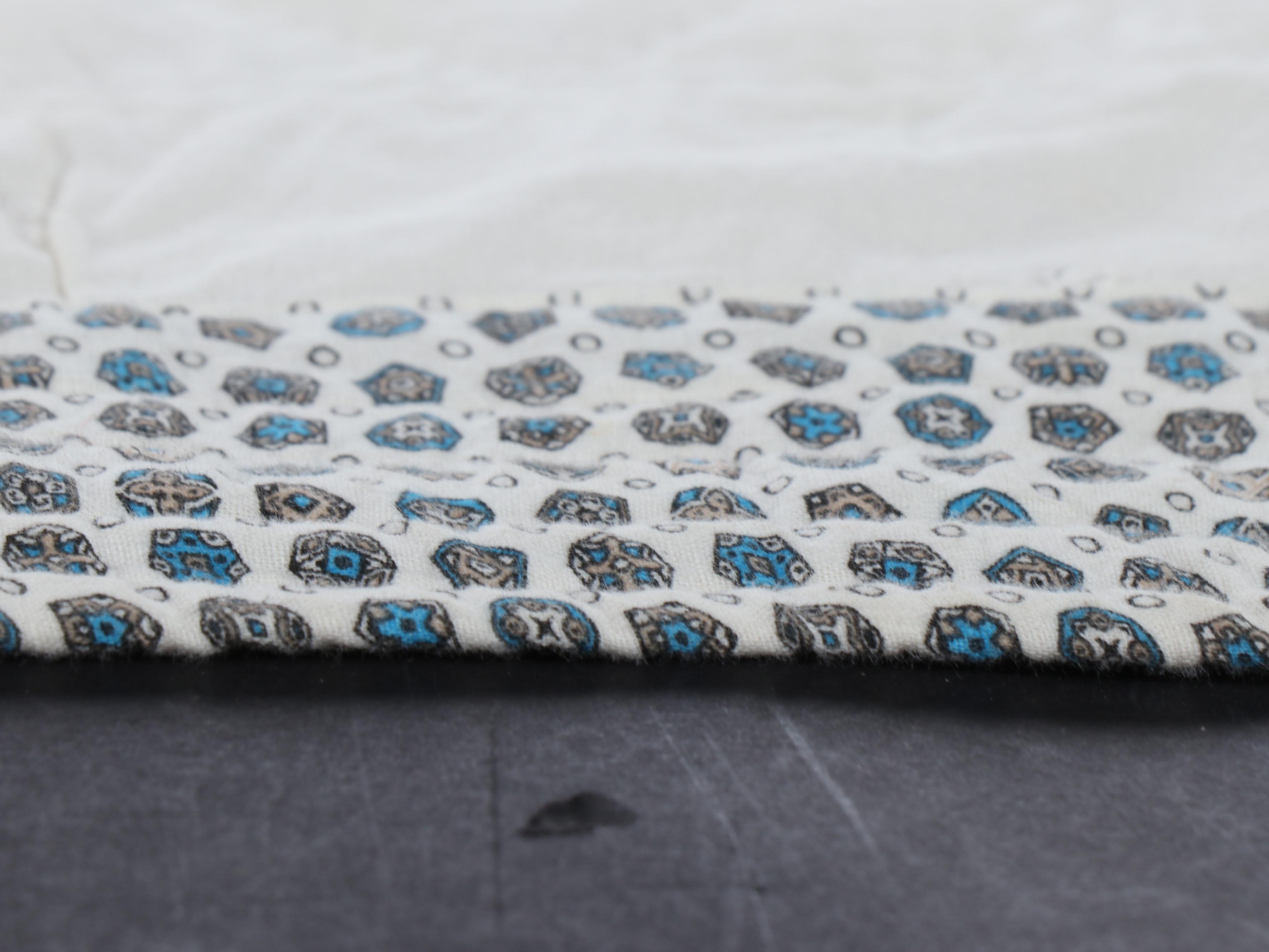 Hand-Pieced "Whirling Log Pinwheel" Cotton Student Quilt, Circa 1880