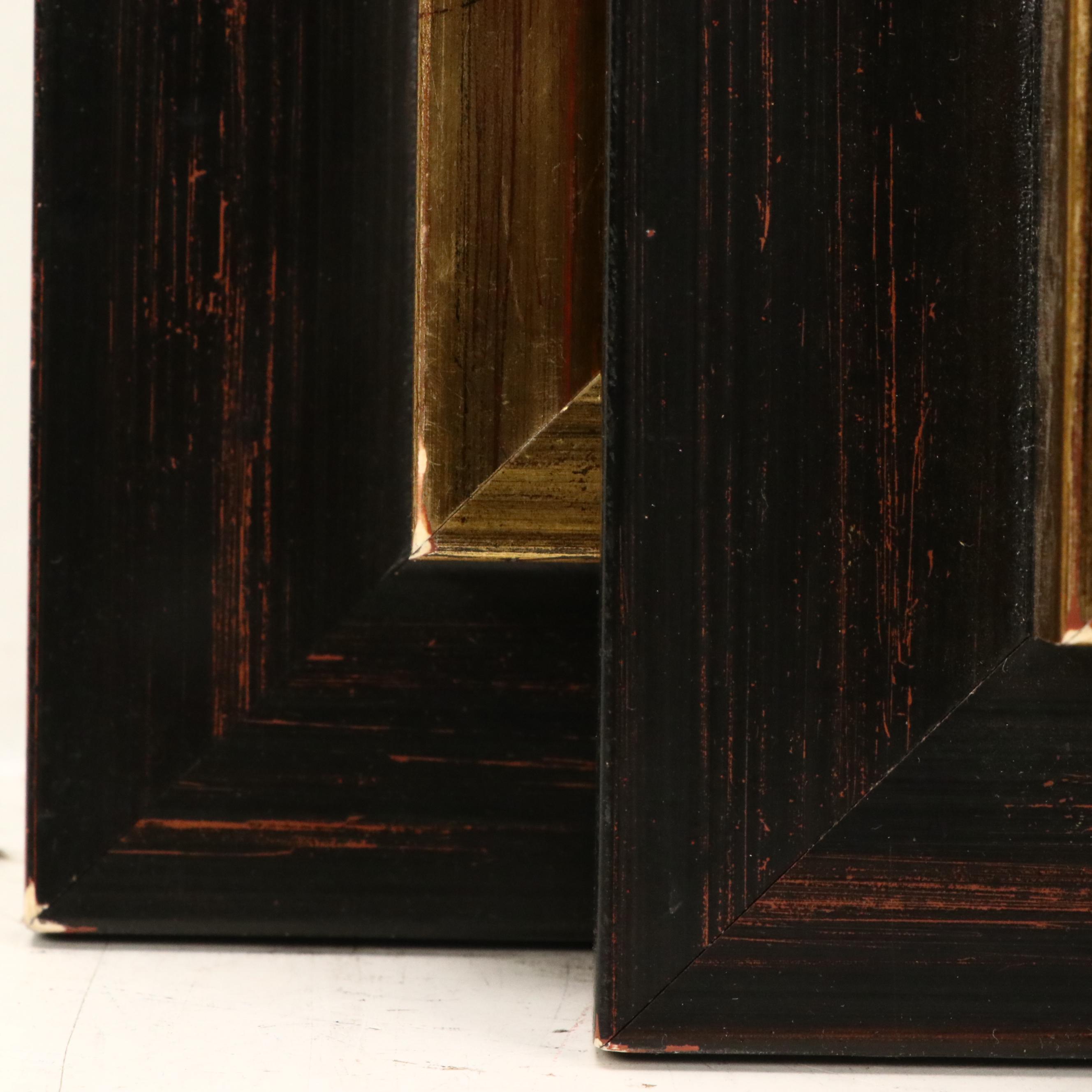 After Karl Bodmer Pair of Colored Engravings