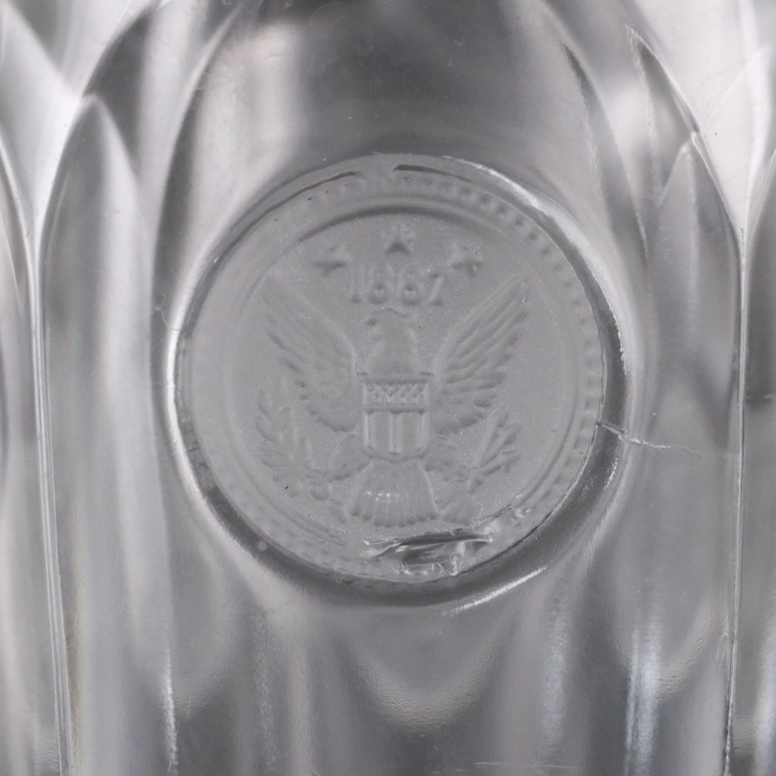 Fostoria "Coin Glass" Footed Punch Bowl with Cups and Serveware, 1958–1981