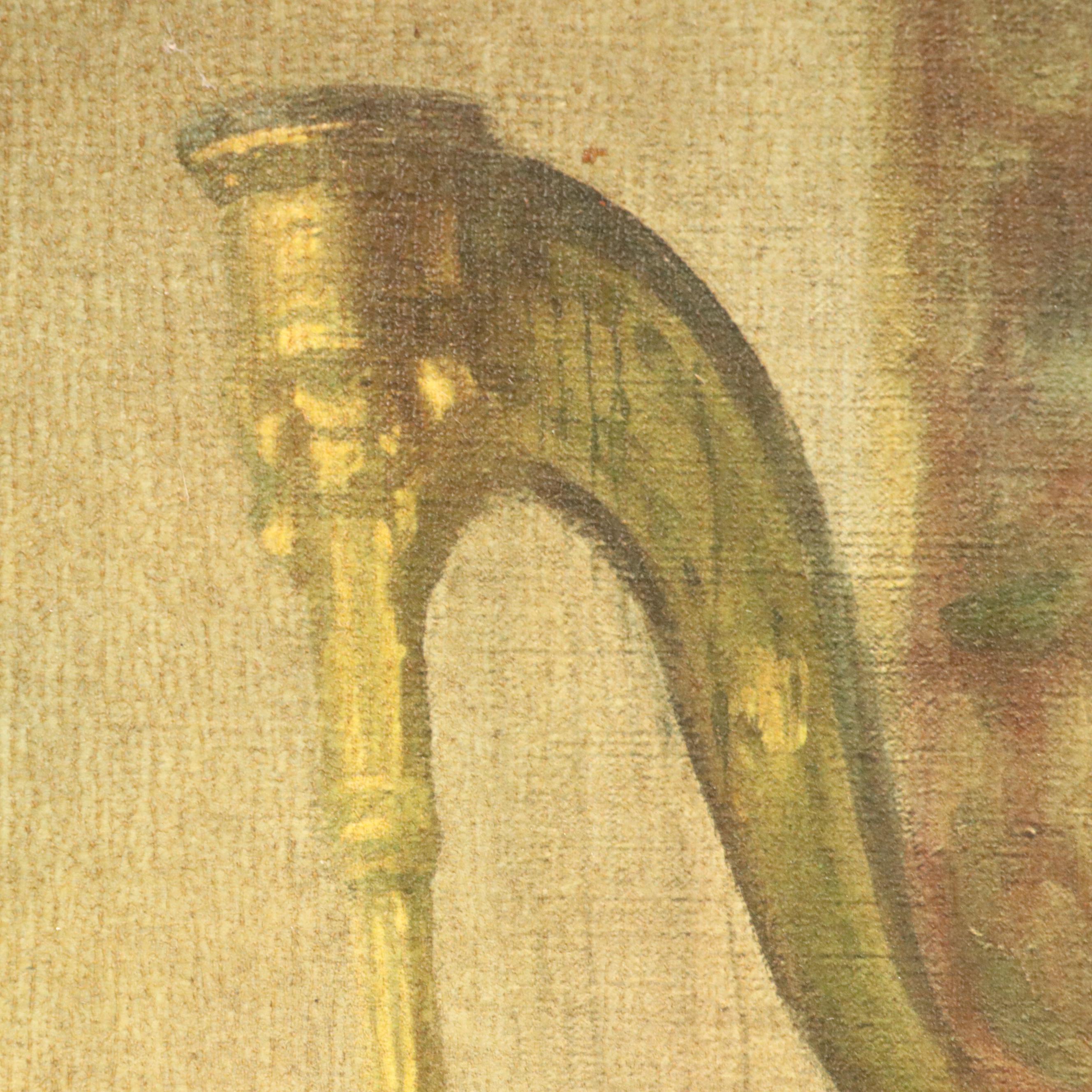 Collotype After Marguerite S. Pearson "The Music Room," Mid-20th Century