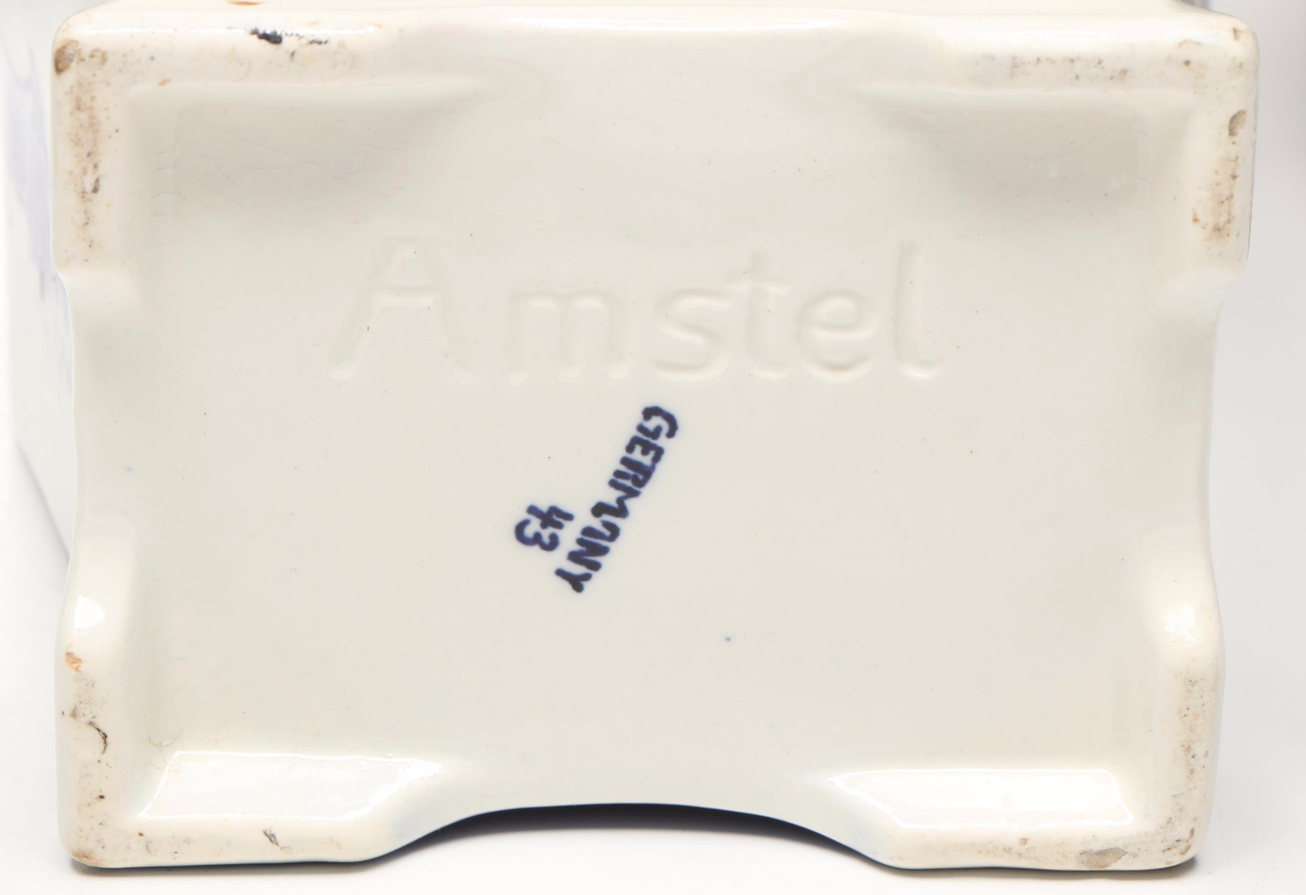 Framed Dutch Nautical Scene Delft with Windmill Lamp and Other Décor