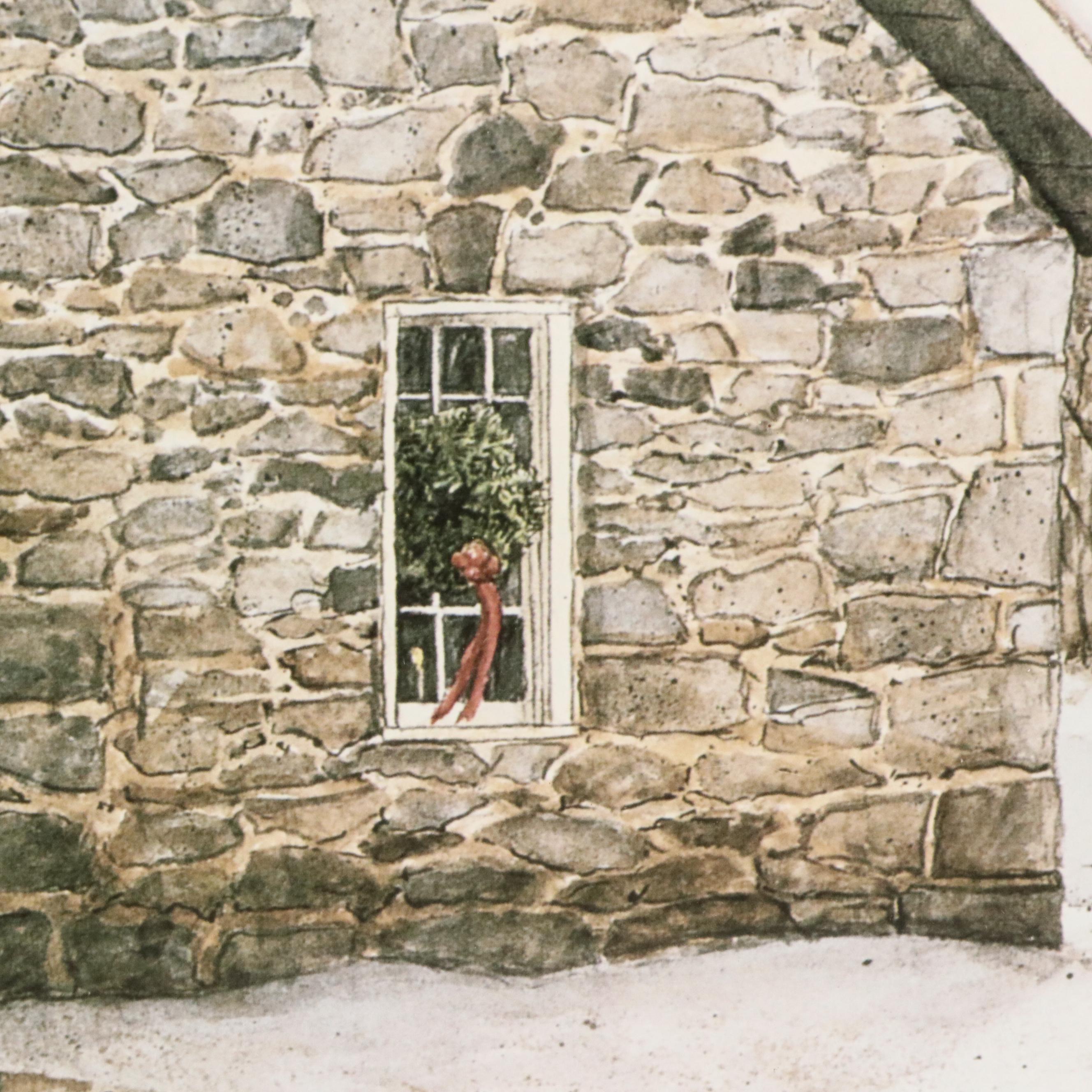 Offset Lithograph After Dan Campanelli "The Daily Beggars"