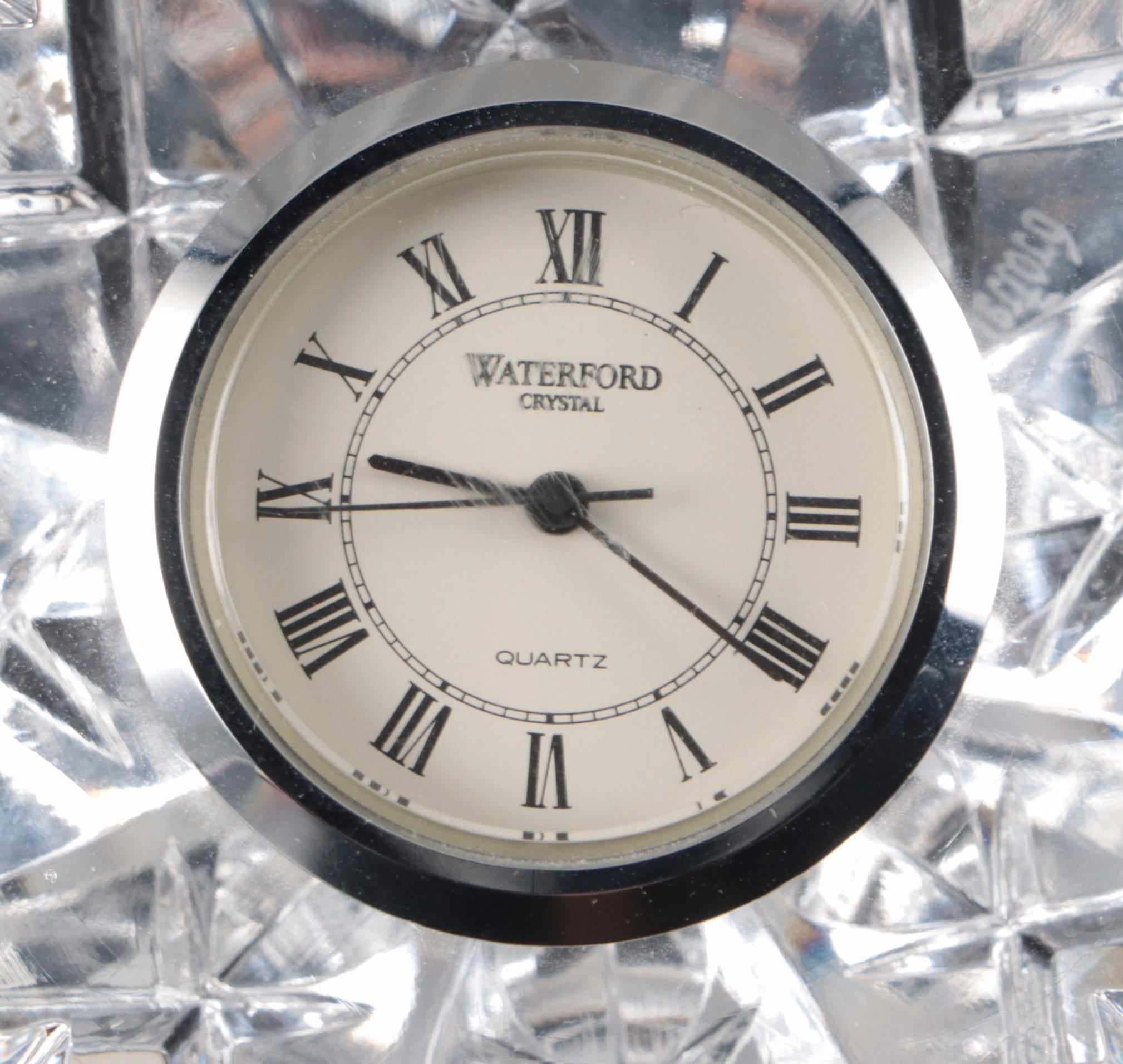 Waterford Crystal Desk Clocks